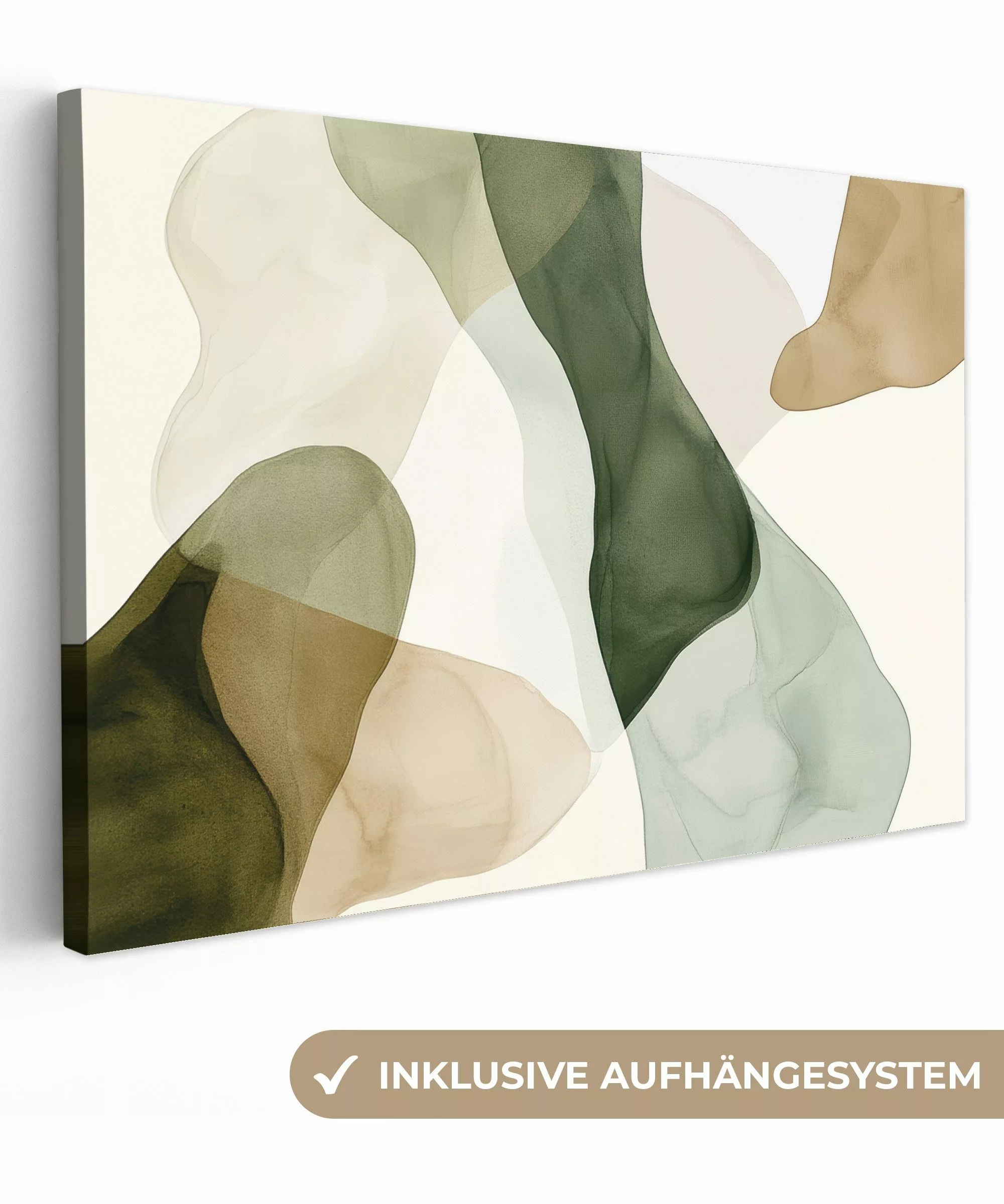 OneMillionCanvasses® Leinwandbild Japandi - Abstrakt - günstig online kaufen