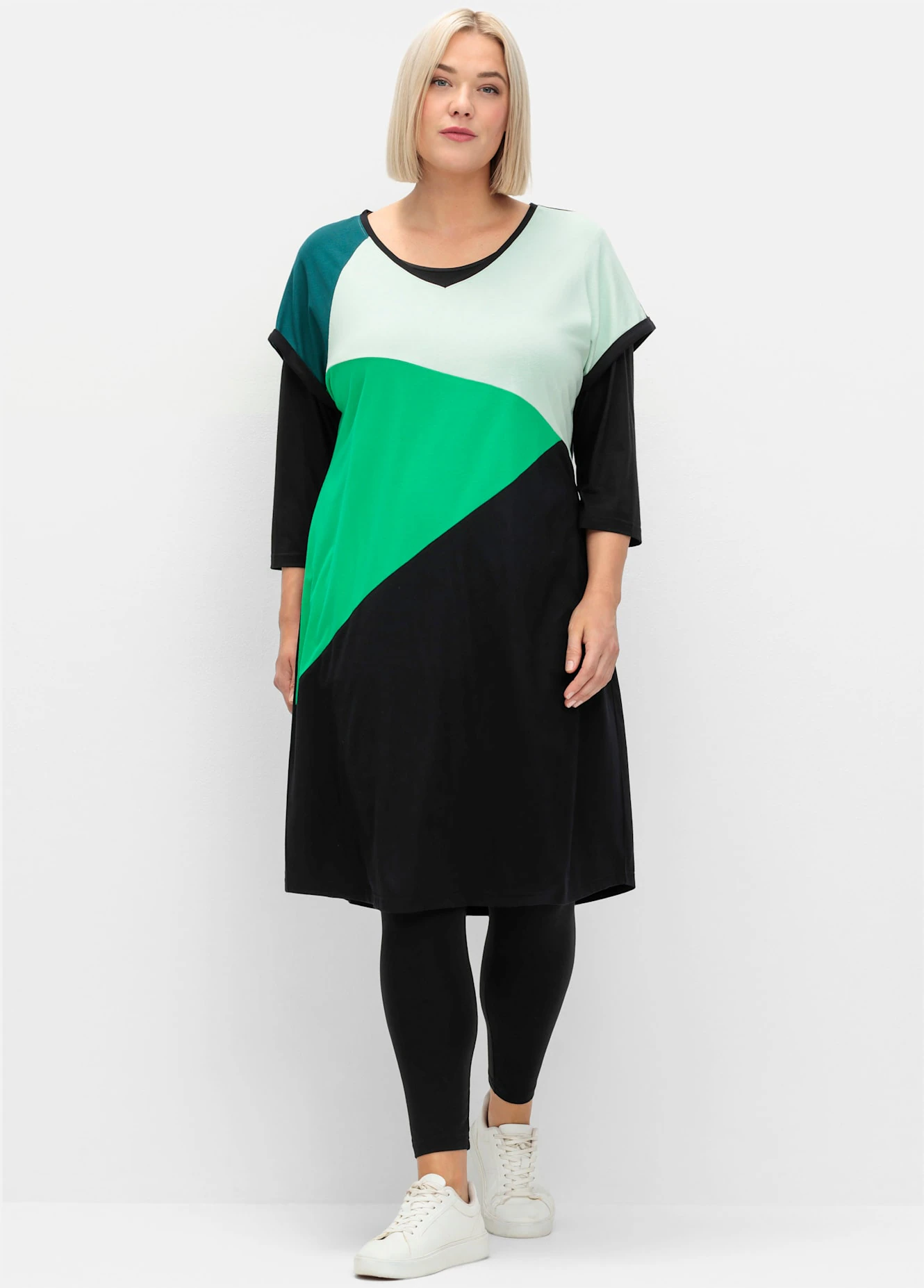Sheego Shirtkleid "Shirtkleid" günstig online kaufen