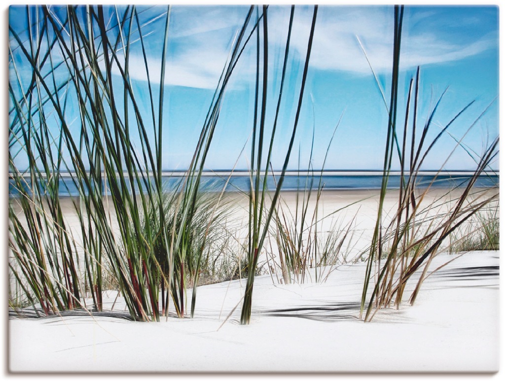 Artland Wandbild "Düne", Strand, (1 St.), als Leinwandbild, Poster, Wandauf günstig online kaufen