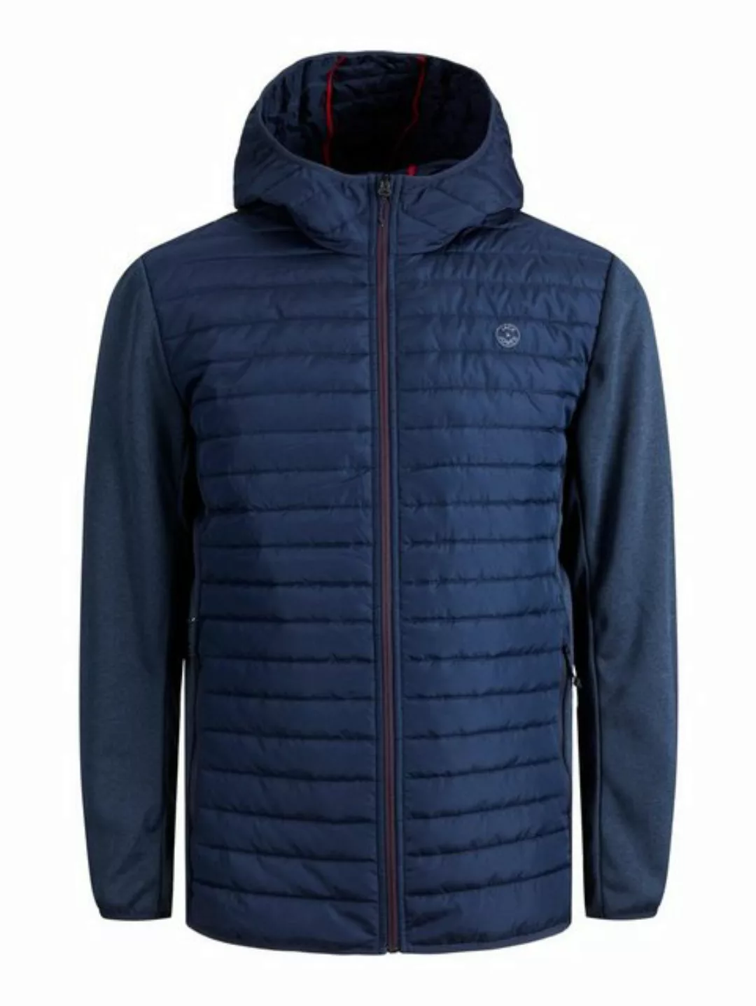 Jack & Jones Blouson Softshell Stepp Jacke mit Kapuze JJEMULTI 6245 in Navy günstig online kaufen