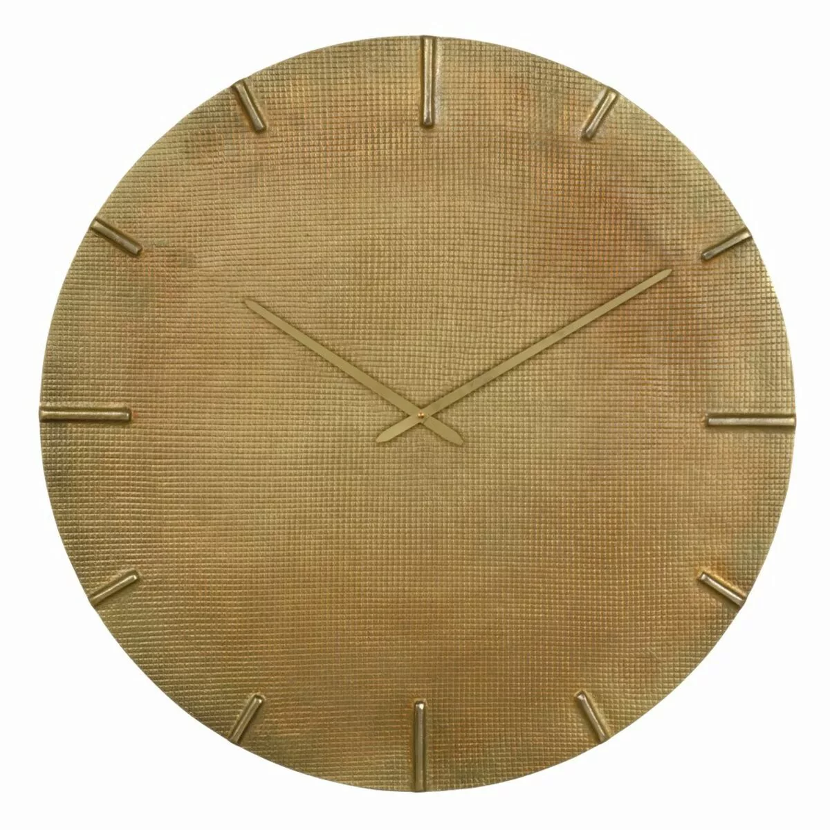 Wanduhr 74 X 74 Cm Taupe Aluminium günstig online kaufen