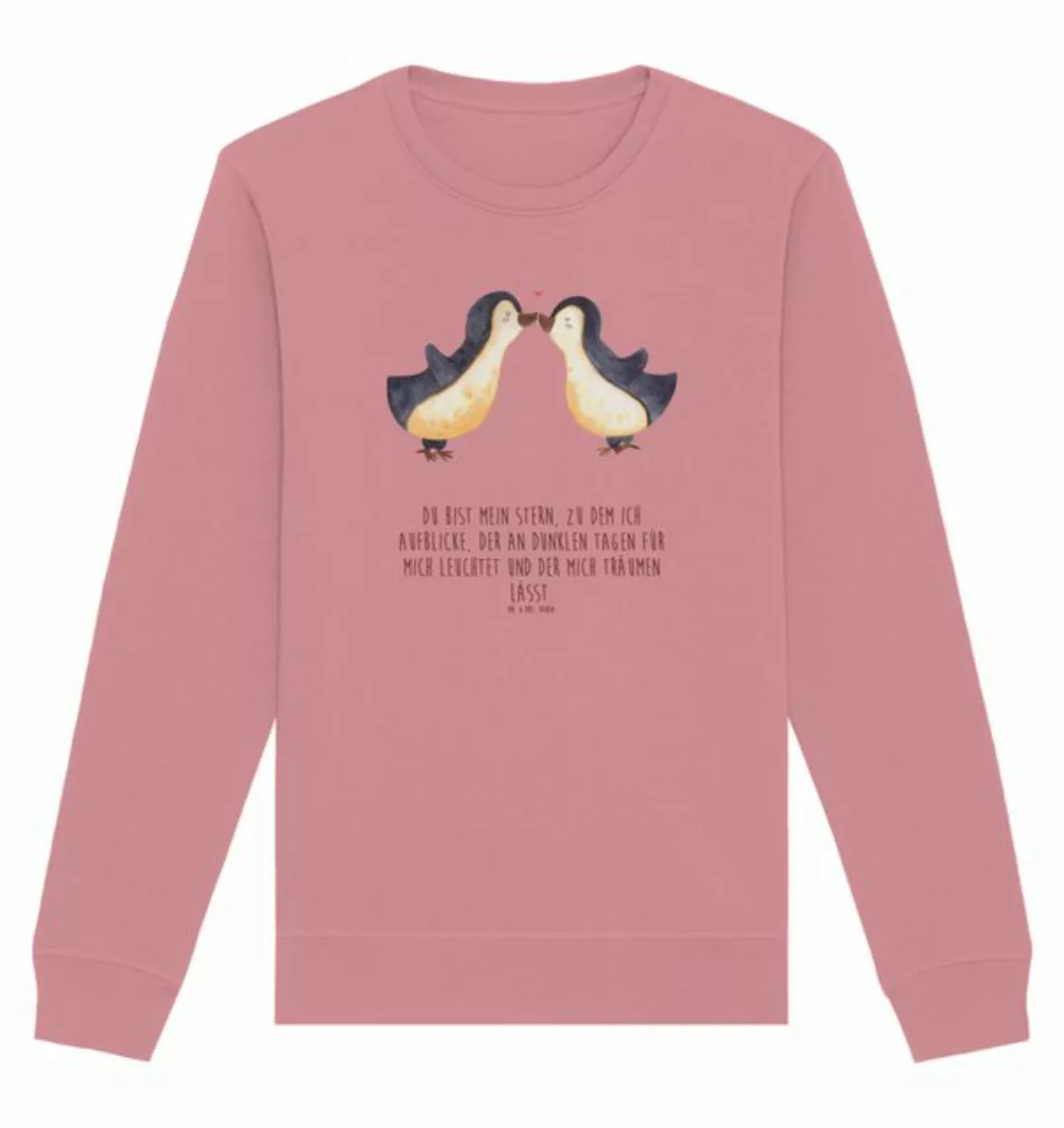 Mr. & Mrs. Panda Longpullover Größe XXL Pinguin Liebe - Canyon Pink - Gesch günstig online kaufen