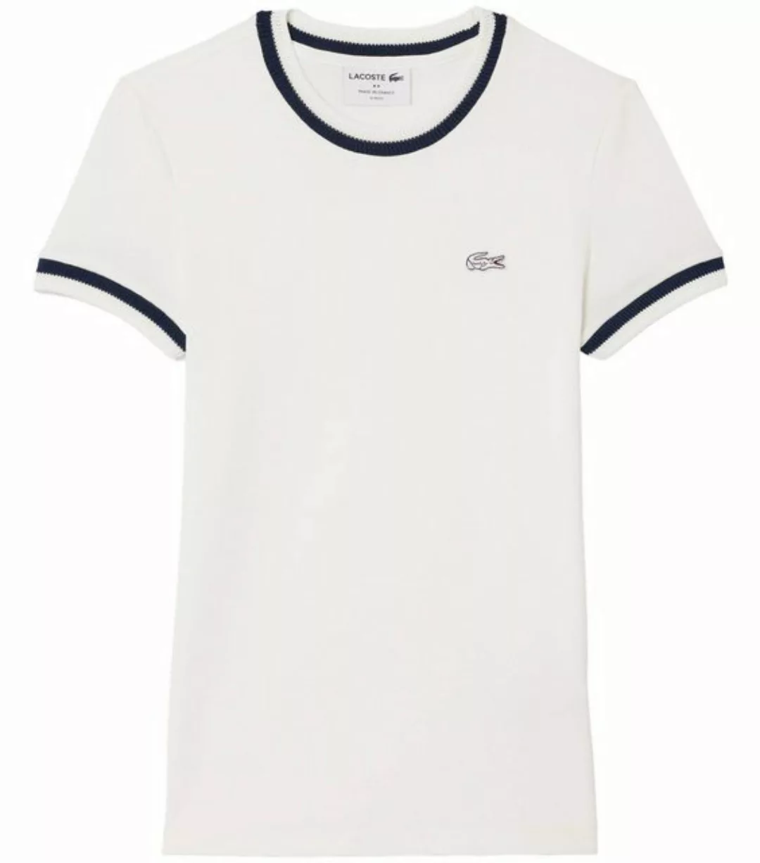 Lacoste T-Shirt Damen T-Shirt PIQUE Slim Fit (1-tlg) günstig online kaufen
