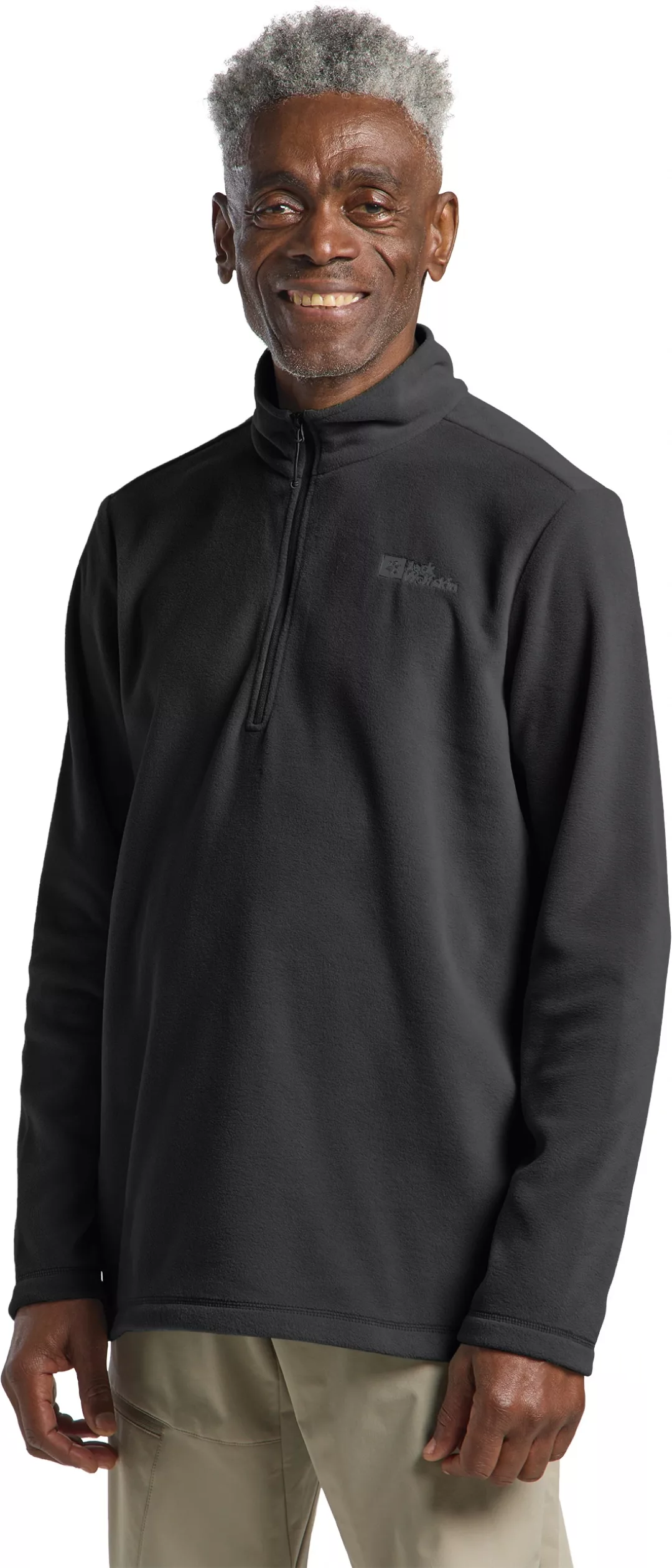 Jack Wolfskin Fleecepullover "TAUNUS HZ M", aus recyceltem Polyester, atmun günstig online kaufen