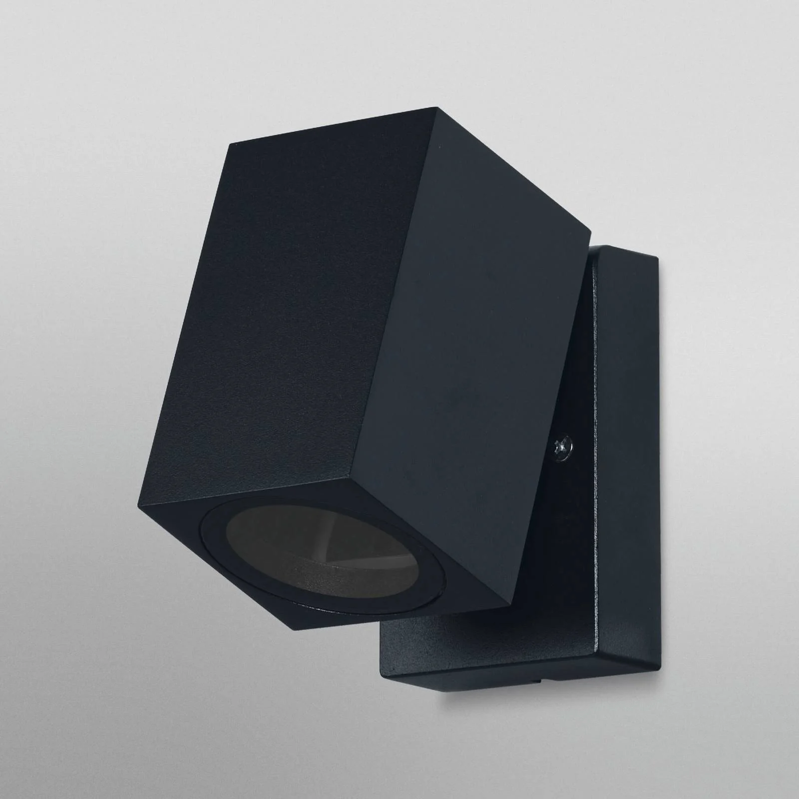OSRAM Außenwandlampe ENDURA CLASSIC CUBE schwarz Metall IP44 günstig online kaufen