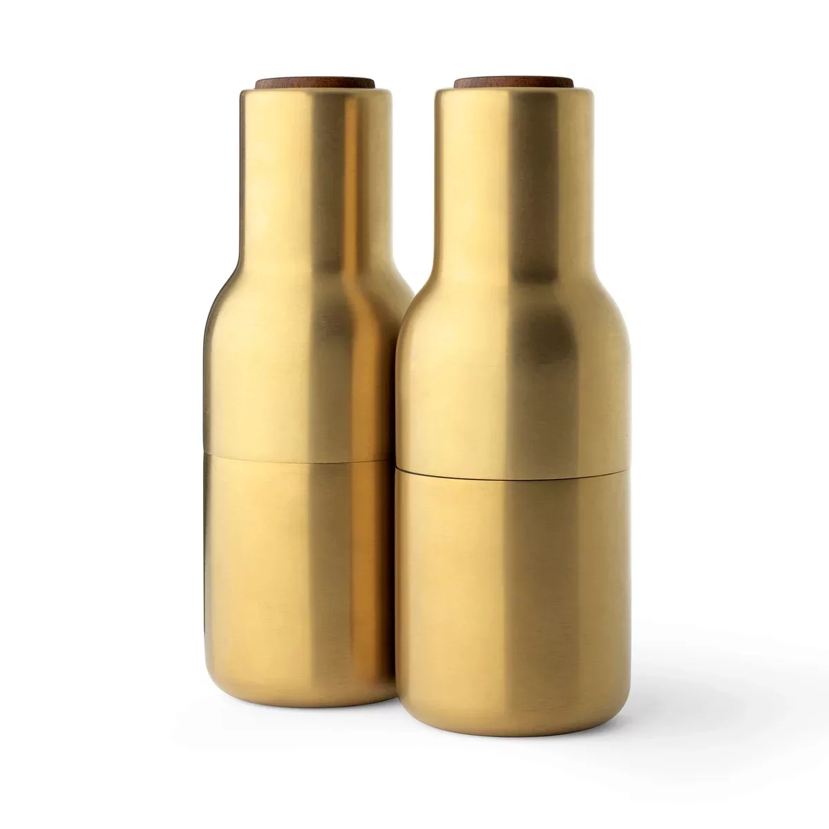 Menu - Bottle Grinder Mühle 2er Set Messing - messing/bronziert/H x Ø 20.5x günstig online kaufen