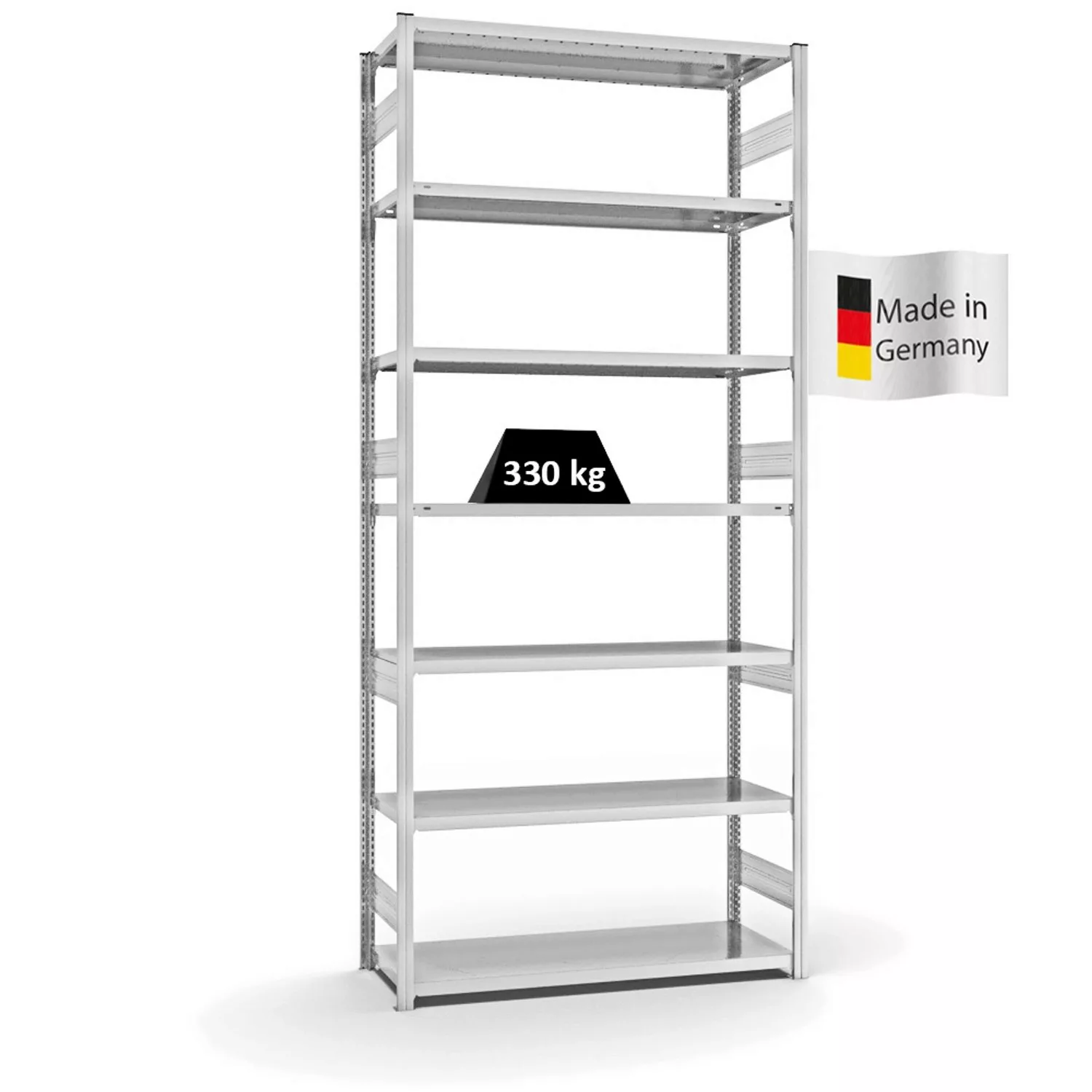 PROREGAL Fachbodenregal Stecksystem T-Profil Heavy-Duty Grundregal HxBxT 30 günstig online kaufen