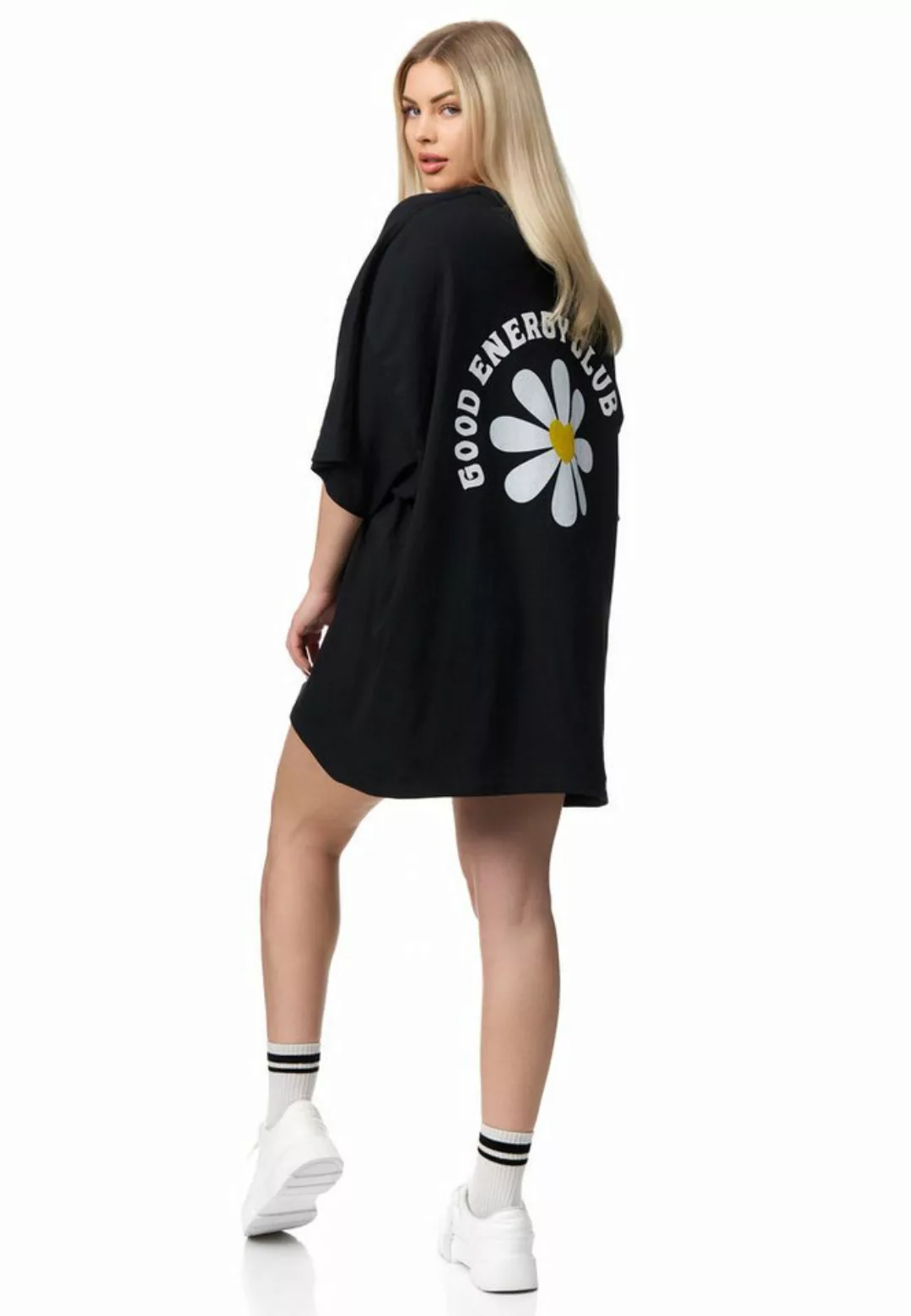 Worldclassca T-Shirt Worldclassca Oversized Print ENERGY T-Shirt lang Tee S günstig online kaufen