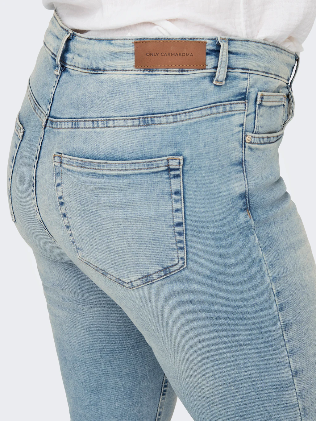 ONLY CARMAKOMA Skinny-fit-Jeans "CARWILLY REG SKINNY DNM ANA573 NOOS" günstig online kaufen