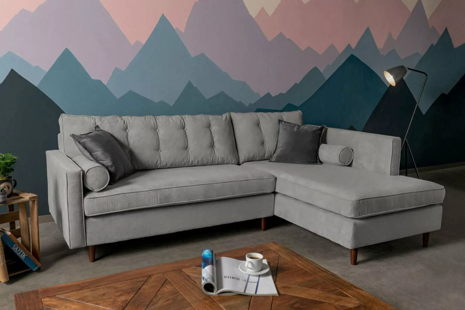 99rooms Ecksofa Nelvan, L-Form, Eckcouch, Design günstig online kaufen