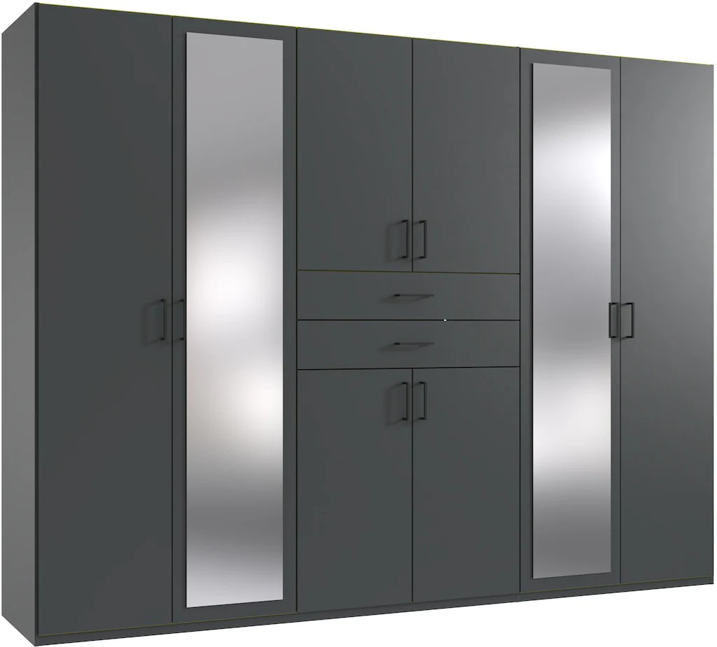 Wimex Kleiderschrank "Diver Drehtürenschrank mit Spiegel, 180, 225 o. 270cm günstig online kaufen