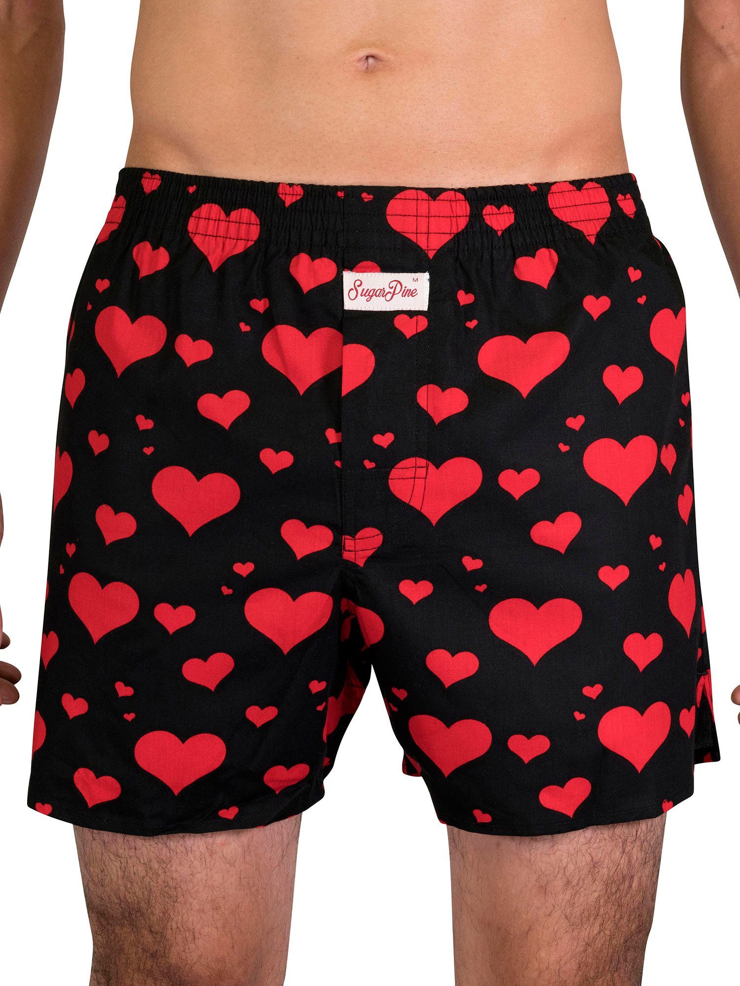 Sugar Pine Boxer Webboxershorts weit Motive günstig online kaufen