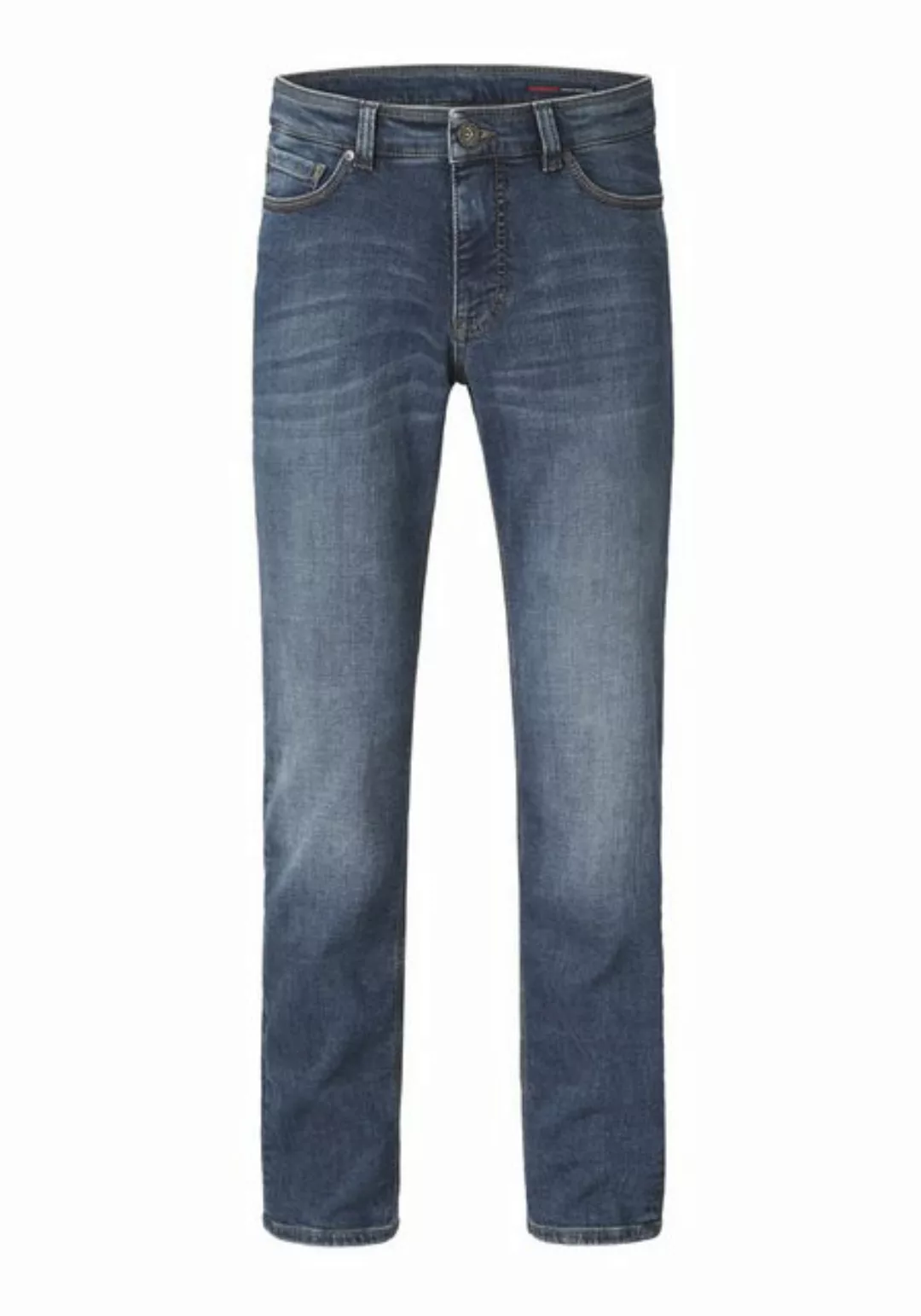 Paddock's 5-Pocket-Jeans PADDOCKS PIPE medium blue brown used moustache 801 günstig online kaufen