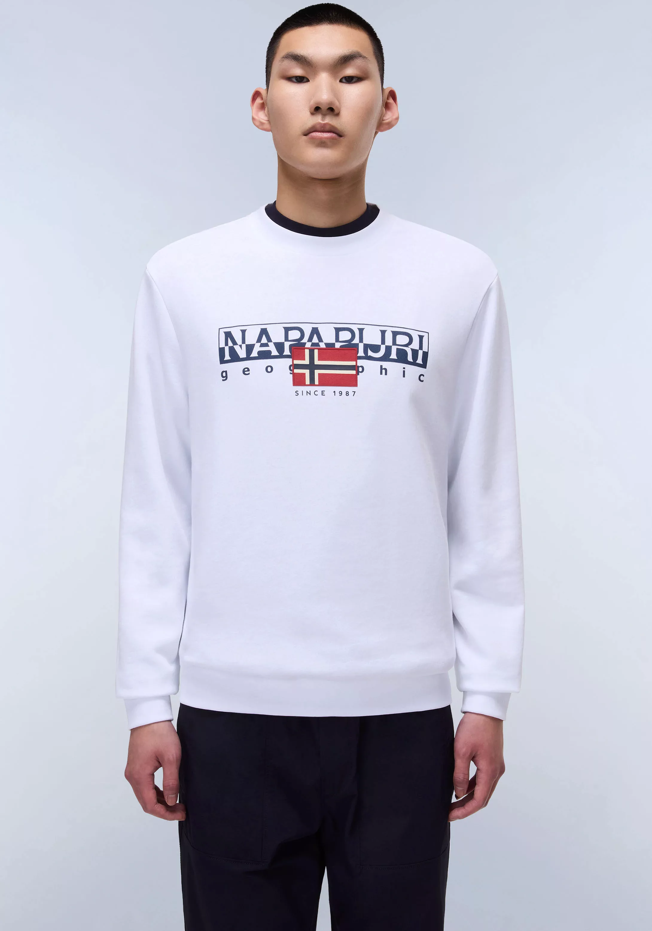 Napapijri Sweatshirt "B-AYLMER C", Mit Rundhalsausschnitt günstig online kaufen