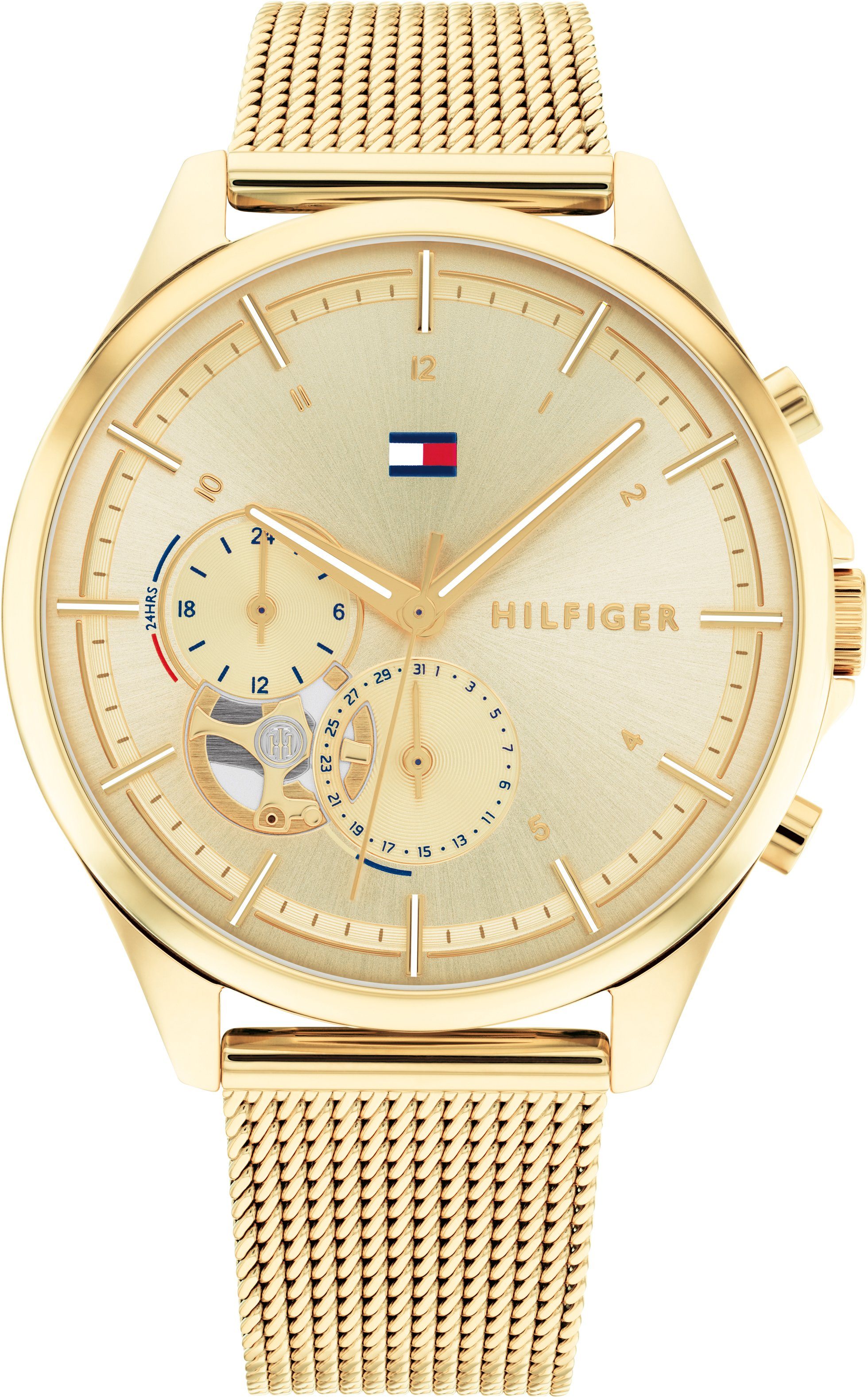 Tommy Hilfiger Multifunktionsuhr QUINN 1782417, Quarzuhr, günstig online kaufen
