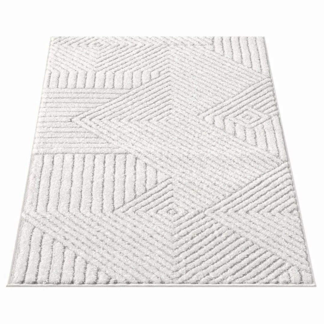 Carpet City Teppich »LOUNGE 0632«, rechteckig, Kurzflor-Teppich Modern, Hoc günstig online kaufen