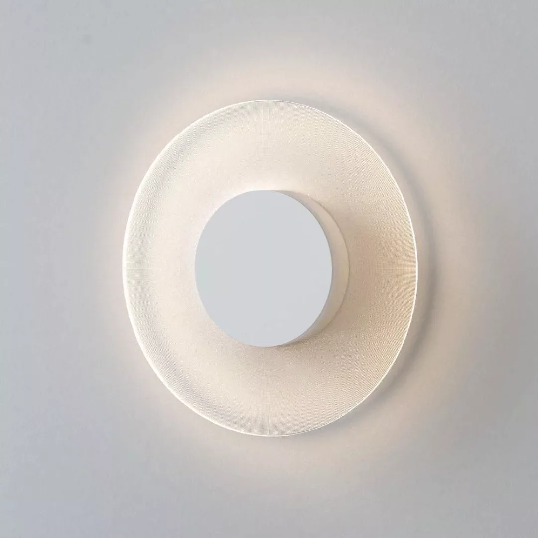 LED Wandleuchte Halftone in Weiß-matt 12,4W 308lm günstig online kaufen
