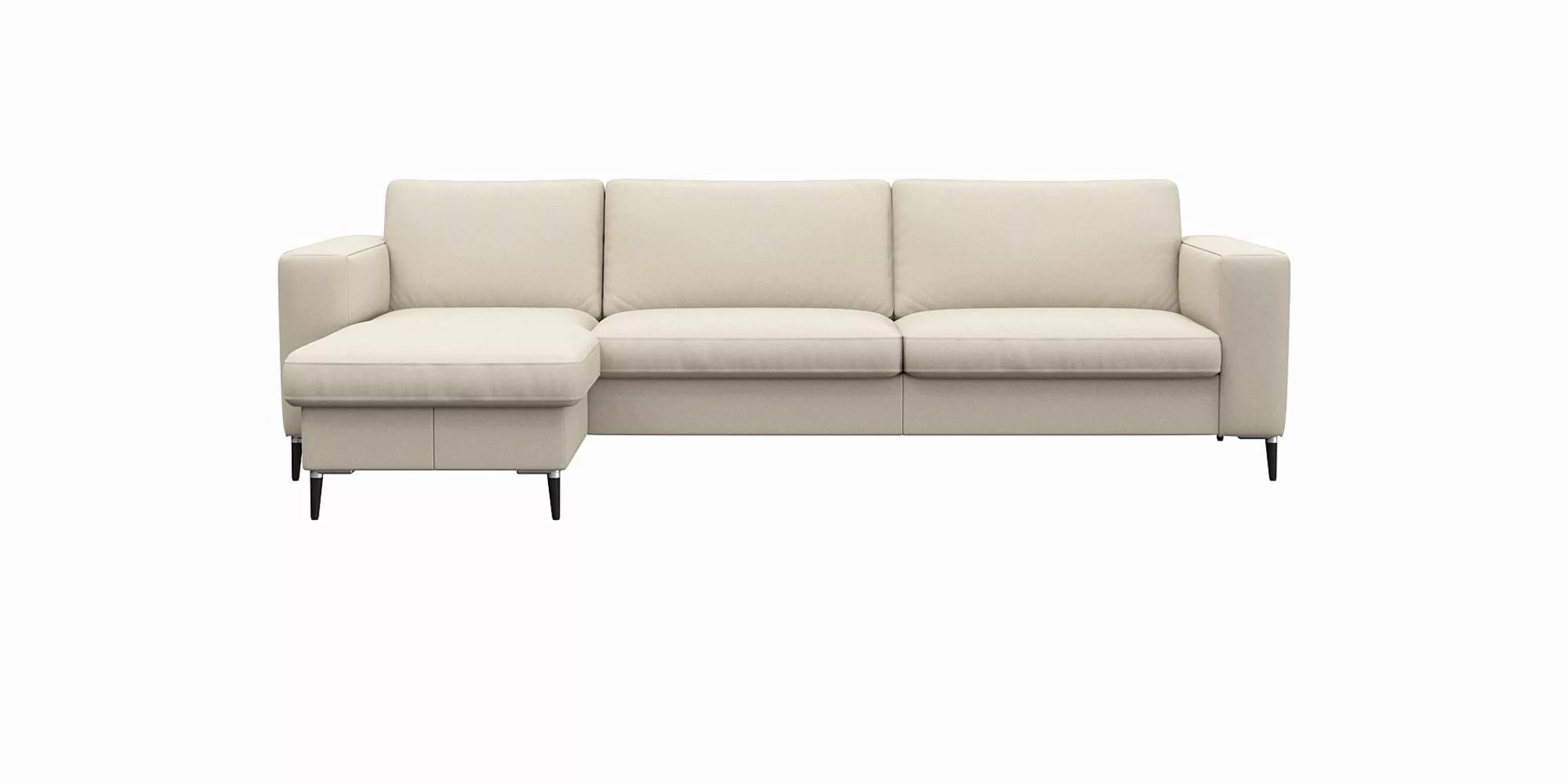 FLEXLUX Ecksofa »Fiore, superbequemer Sitzkomfort durch Kaltschaum im Sitz, günstig online kaufen