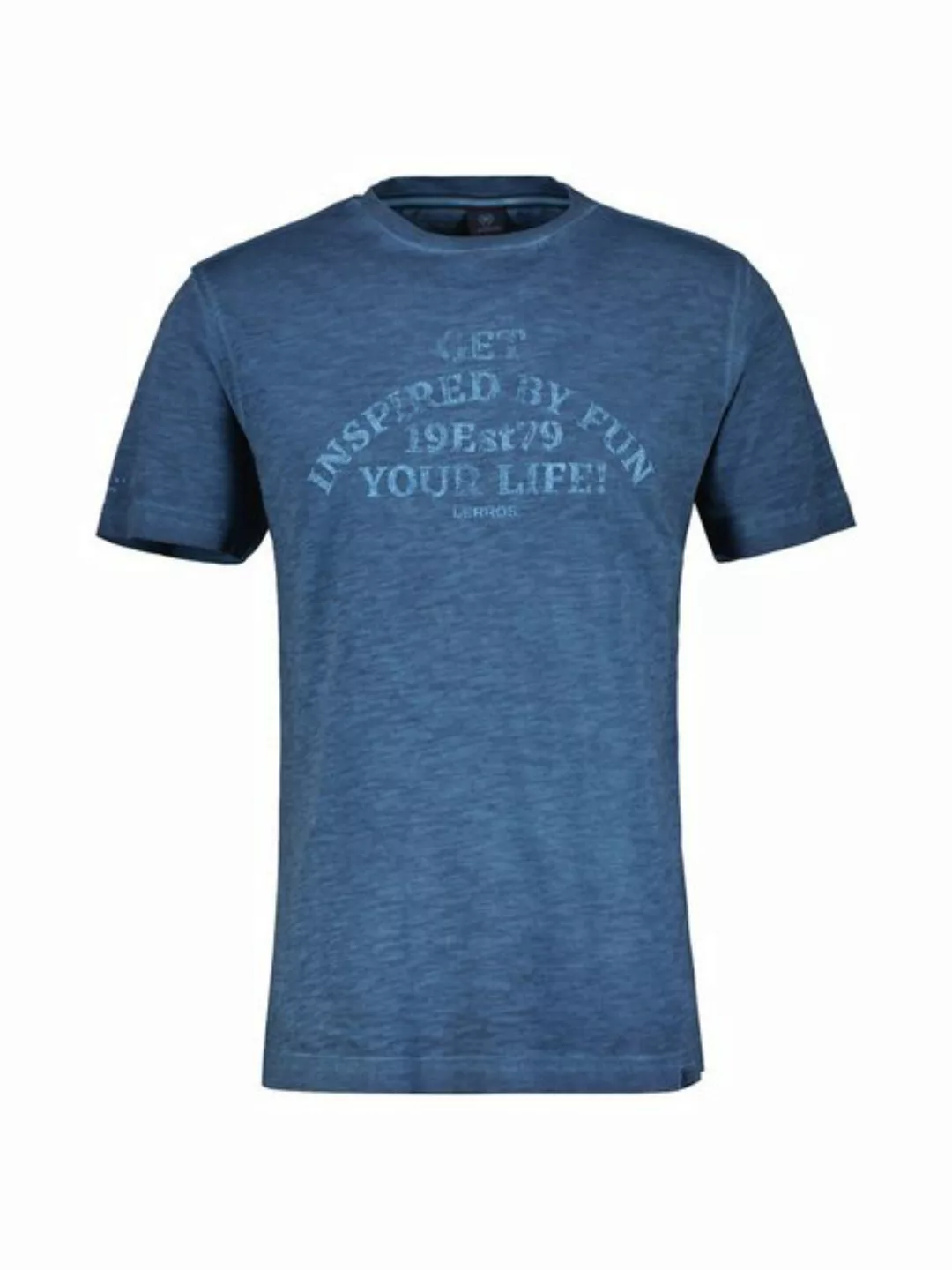 LERROS T-Shirt LERROS Herren T-Shirt mit Alloverprint günstig online kaufen