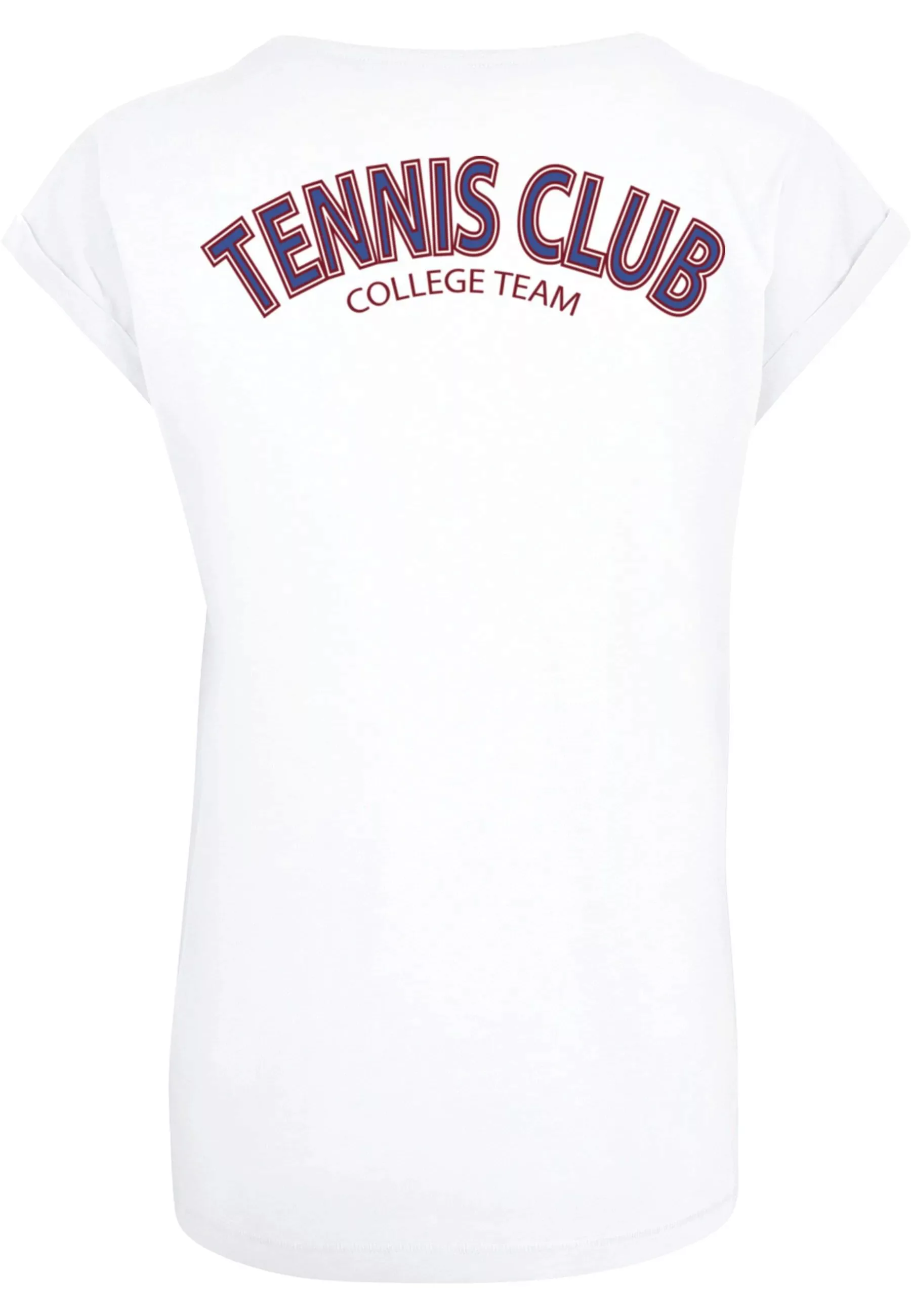 Merchcode T-Shirt "Merchcode Damen Ladies College Club Extended Shoulder Te günstig online kaufen