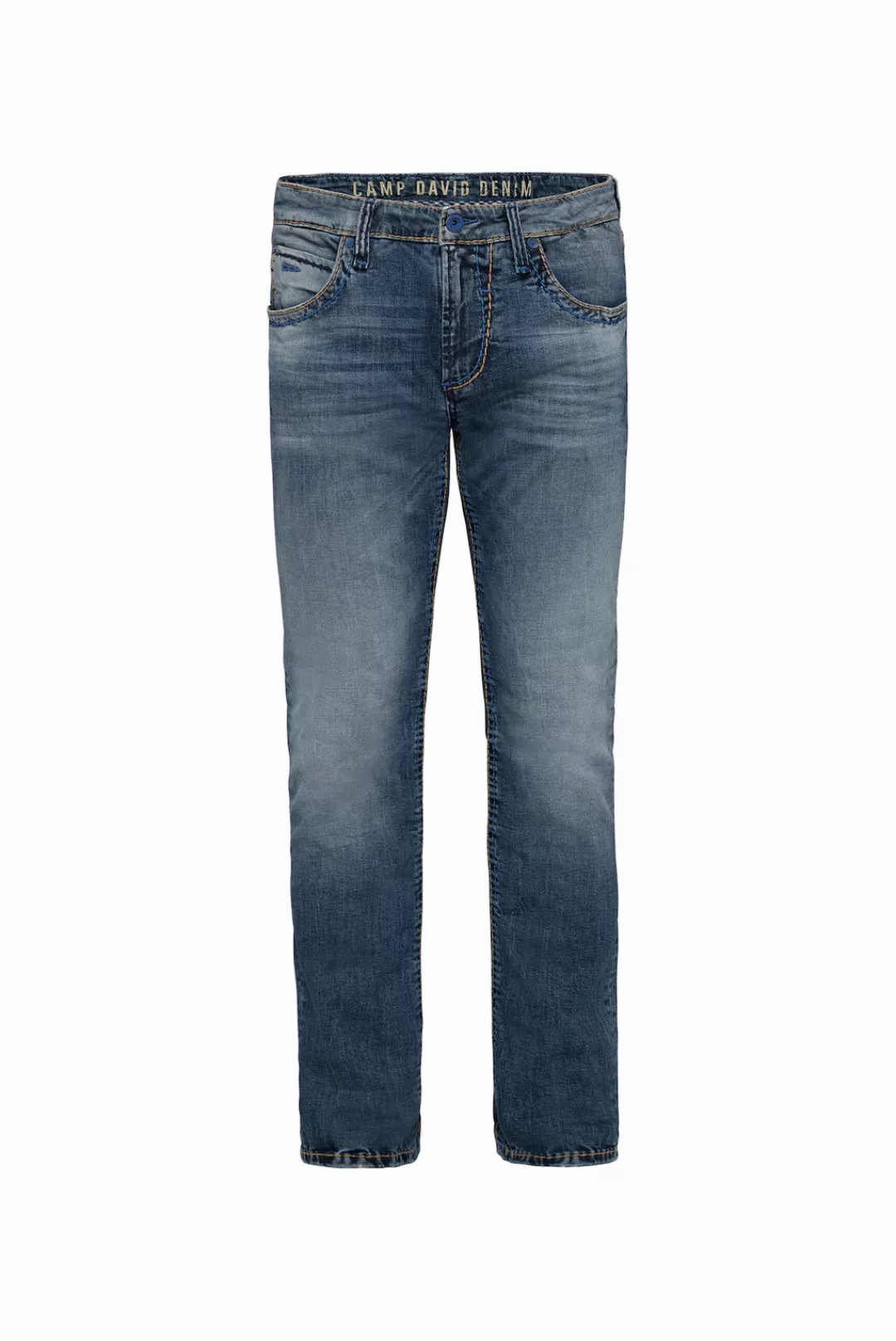 CAMP DAVID Straight-Jeans "NI:CO:R611", mit markanten Steppnähten günstig online kaufen