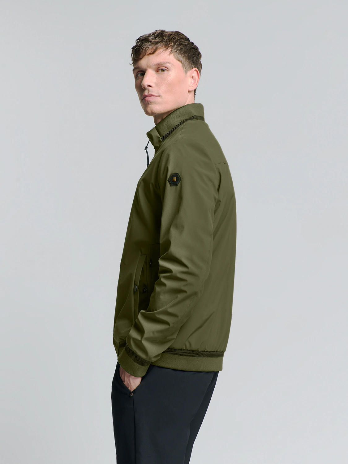 NO EXCESS Kurzjacke "No Excess Jacke Short Fit Jacket Short Fit Clean Soft" günstig online kaufen