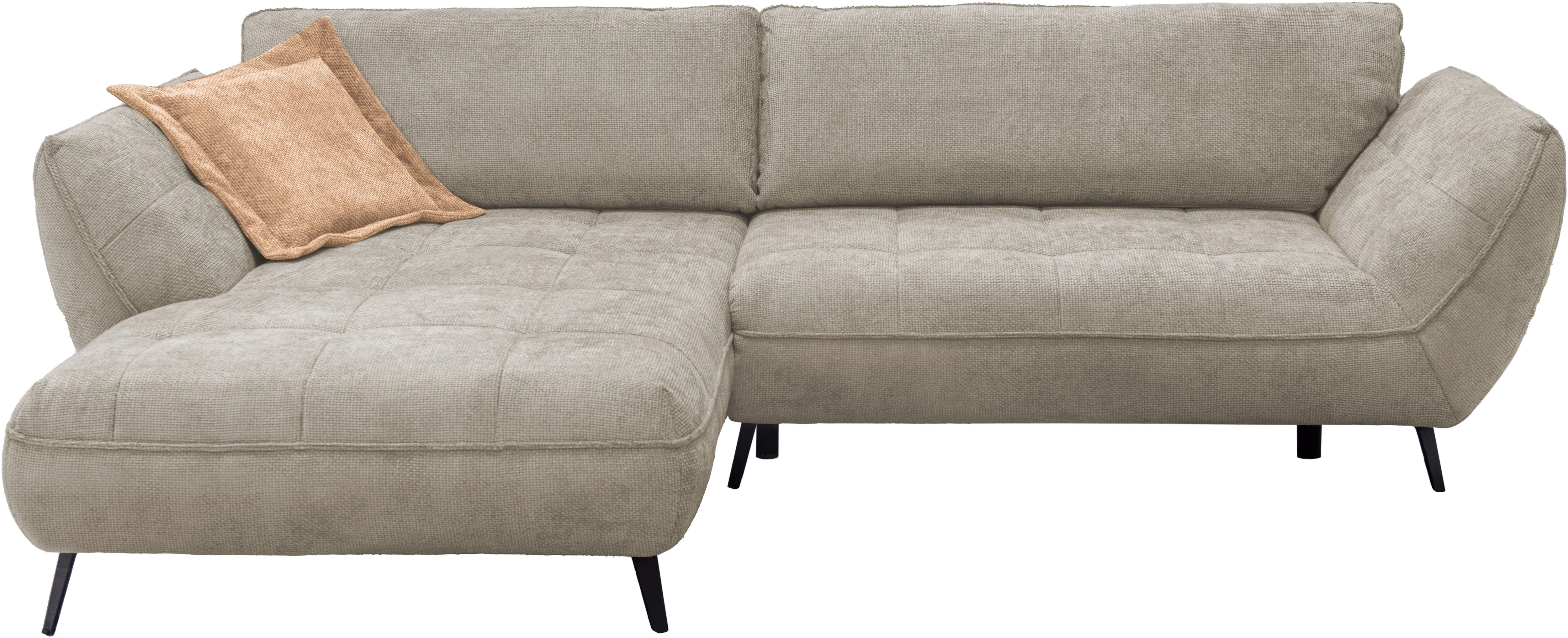 exxpo - sofa fashion Ecksofa Samoa, bequem und modern, mit Easy-Lift-Bettfu günstig online kaufen