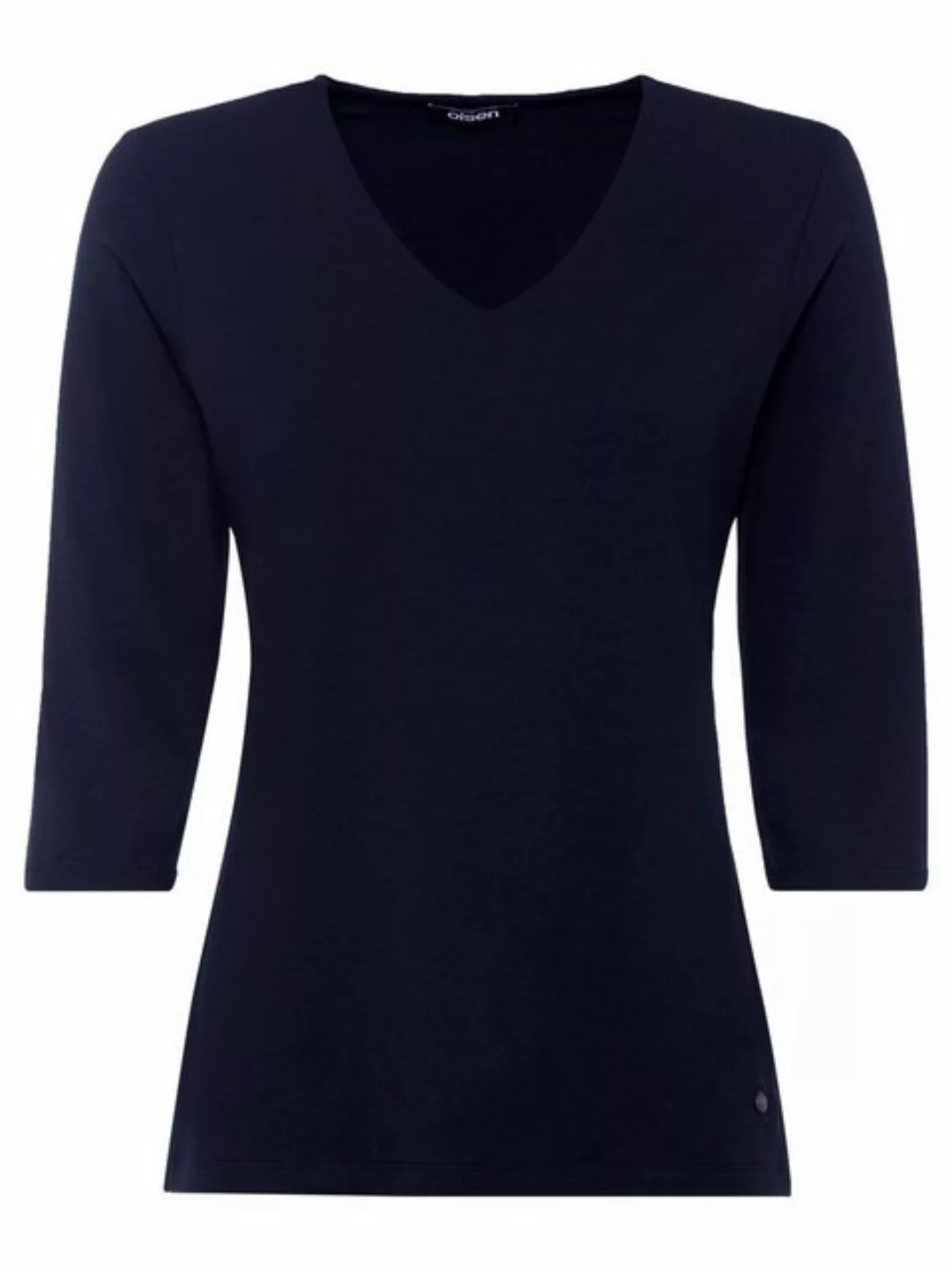 Olsen V-Shirt im Uni-Look günstig online kaufen