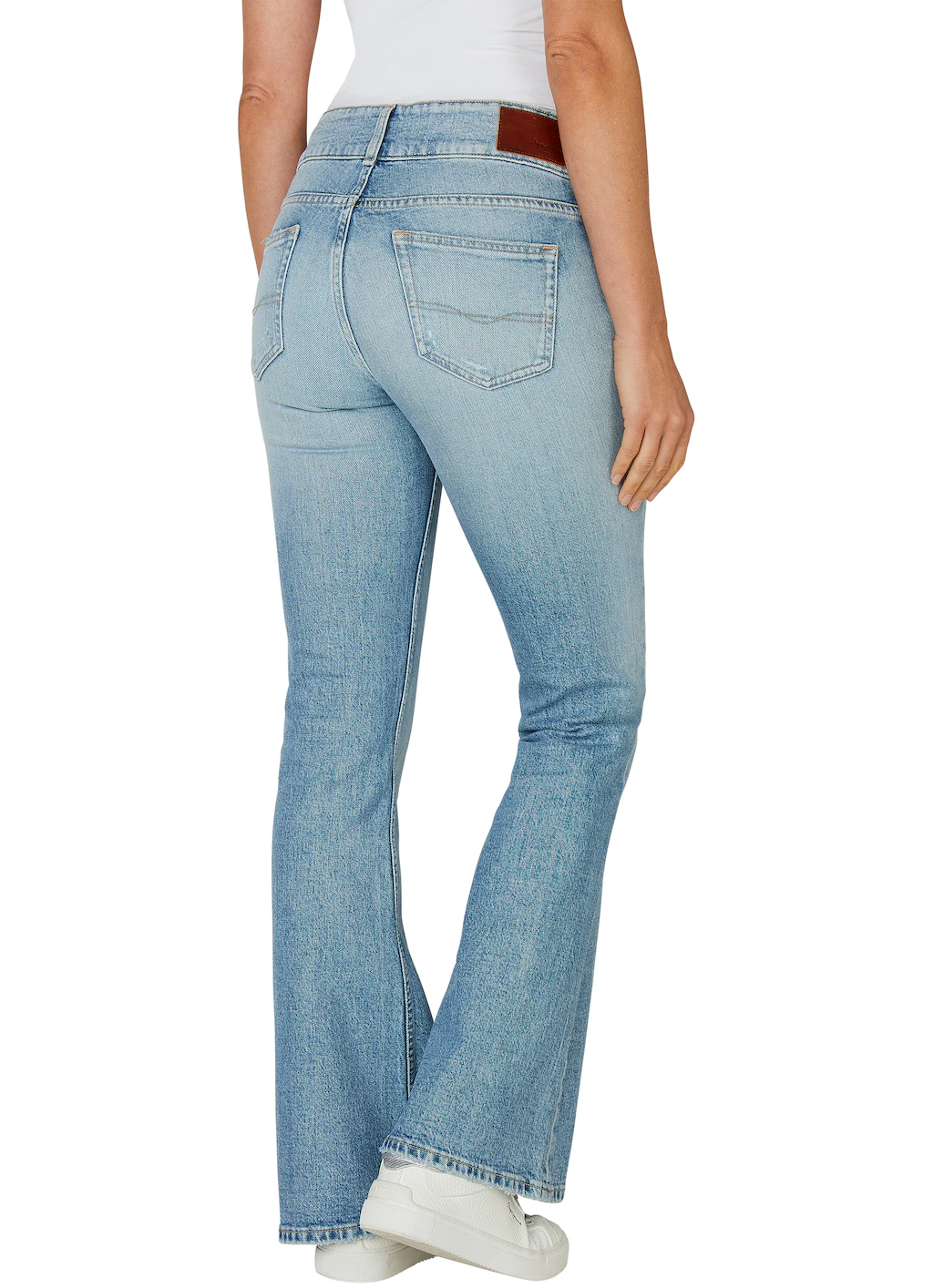 Pepe Jeans 5-Pocket-Jeans "FLARE JEANS MW VENUS", im Flared Fit günstig online kaufen
