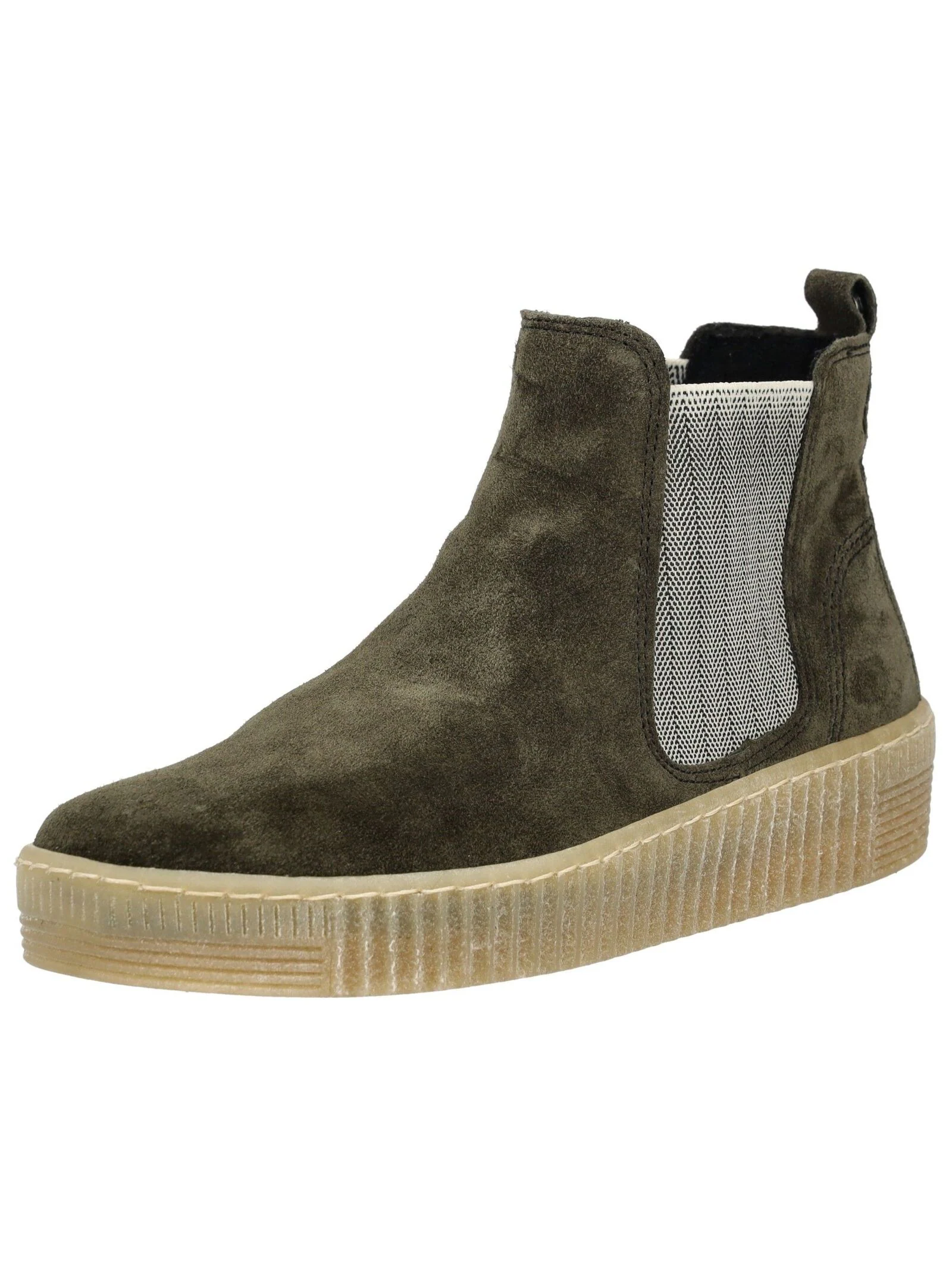 Gabor Plateaustiefelette "Gabor Stiefelette Veloursleder/Textil" günstig online kaufen
