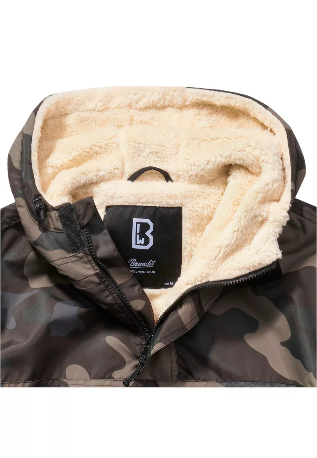 Brandit Allwetterjacke Windbreaker Sherpa Jacke günstig online kaufen