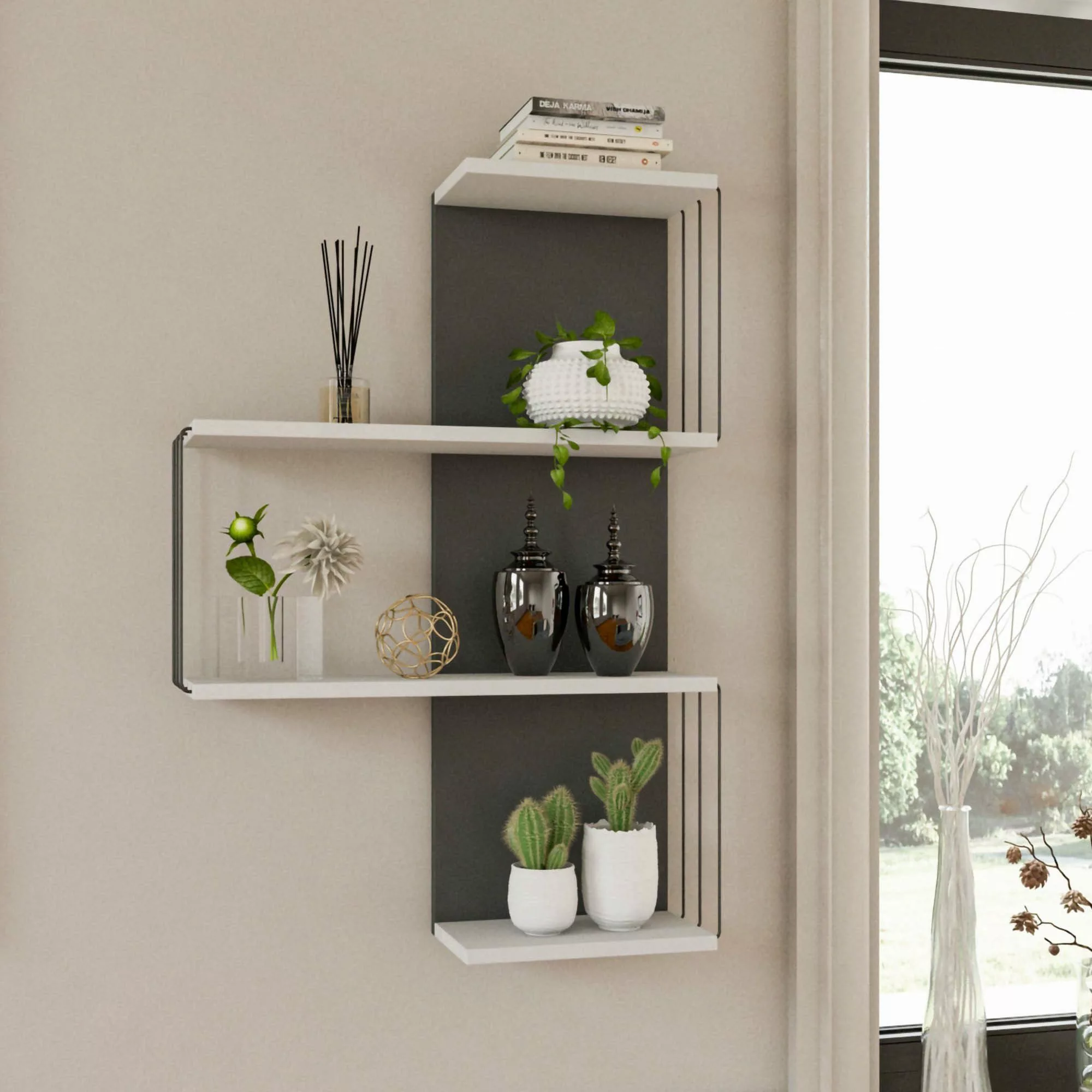 Skye Decor Wandregal 100% MELAMINE COATED günstig online kaufen