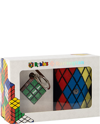 Burlington Rubiks Argyle Herren Geschenkbox, 40-46, Schwarz, AnderesMuster, günstig online kaufen