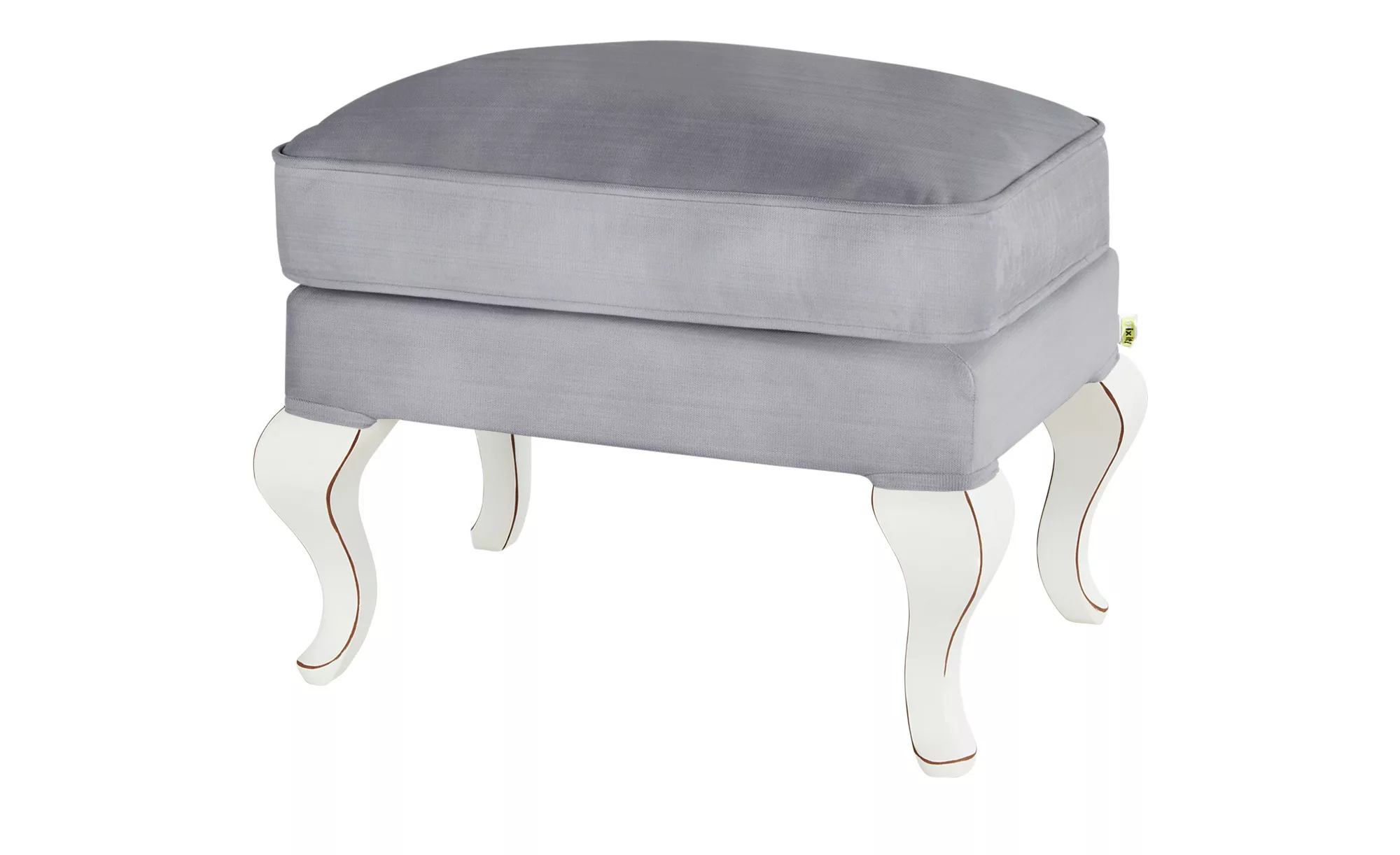 smart Hocker  Charmaine - grau - 62 cm - 46 cm - 44 cm - Polstermöbel > Hoc günstig online kaufen