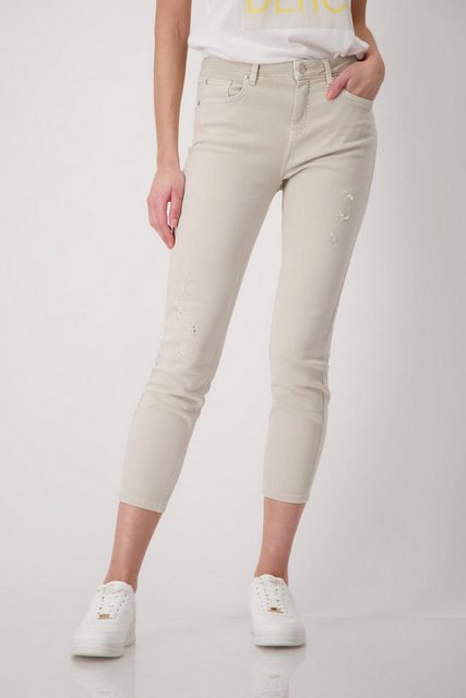 Monari 5-Pocket-Jeans Hose light sand günstig online kaufen