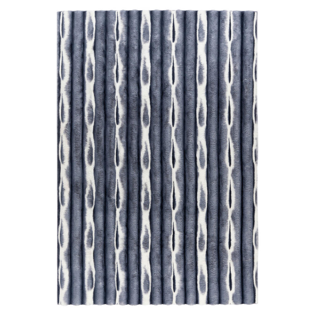 Obsession Teppich Whispering Waves blau B/L: ca. 160x230 cm günstig online kaufen