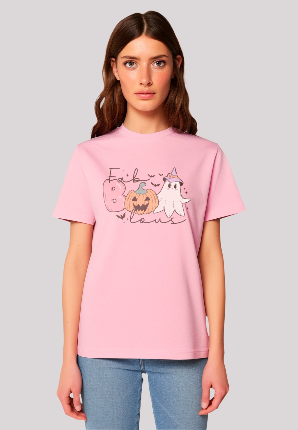 F4NT4STIC T-Shirt "Retro Halloween Fab Boo Lous", Premium Qualität, Hallowe günstig online kaufen