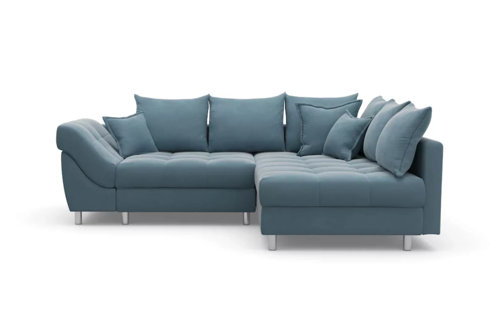 COLLECTION AB Ecksofa Joseli, mit Zier- und Rückenkissen, komfortable Schan günstig online kaufen