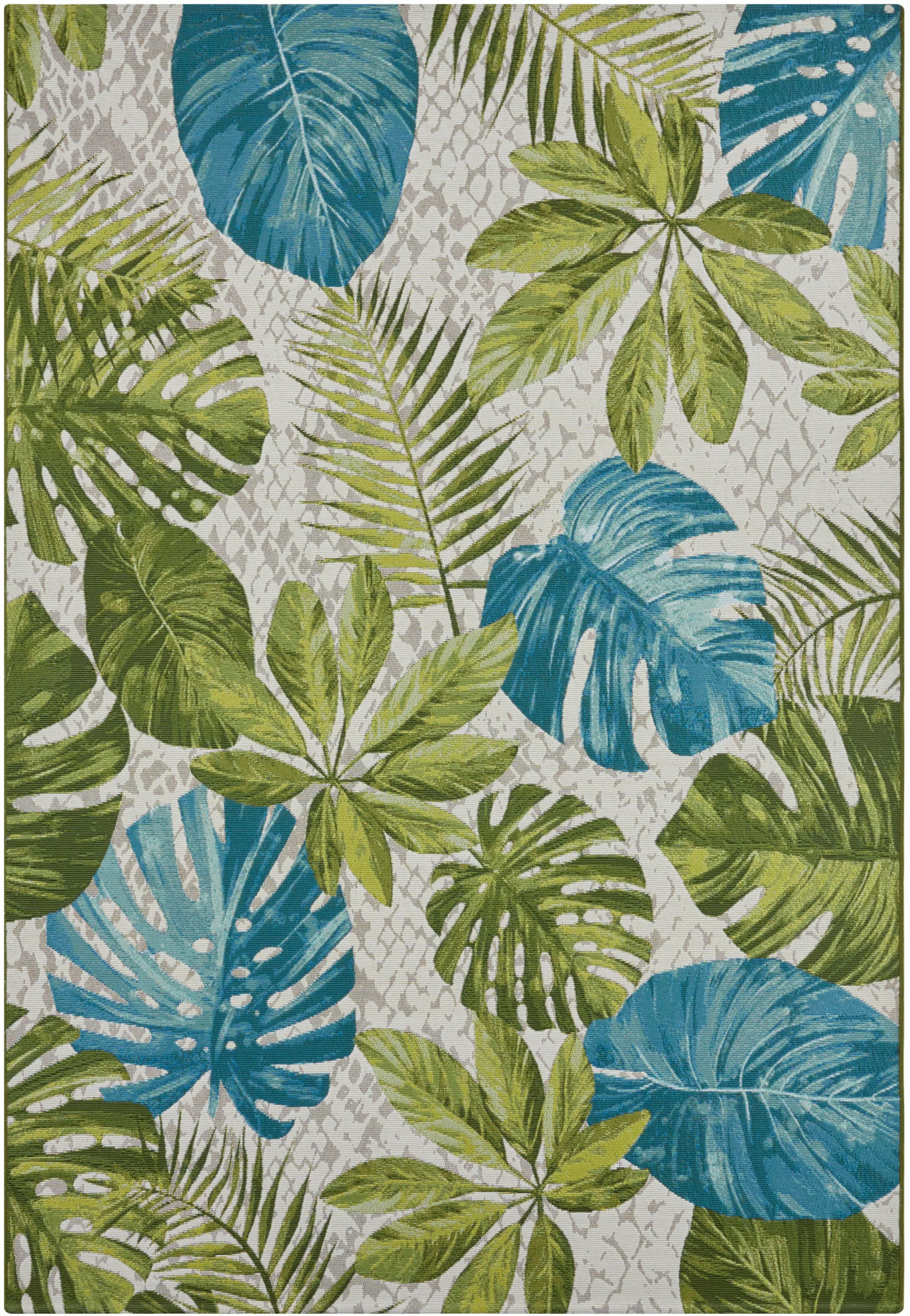 HANSE Home Outdoorteppich »Tropical Leaves«, rechteckig, 3 mm Höhe, In-& Ou günstig online kaufen