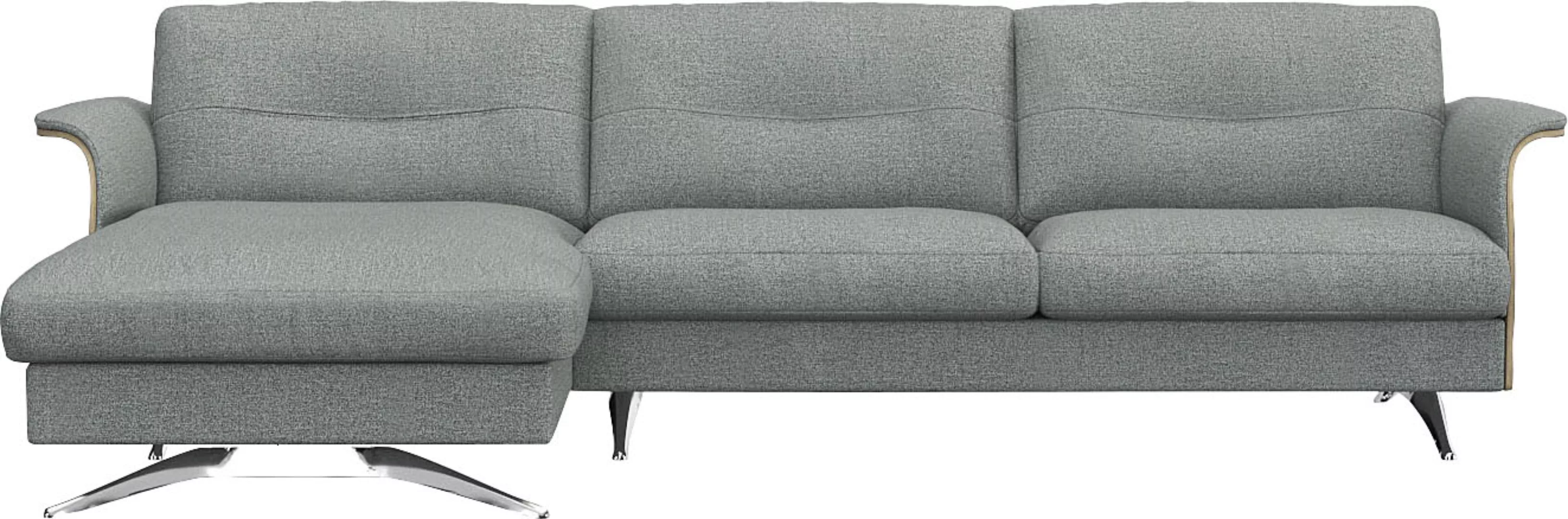 FLEXLUX Ecksofa »Glow bequem und komfortabel durch hochwertigen Sitzaufbau, günstig online kaufen