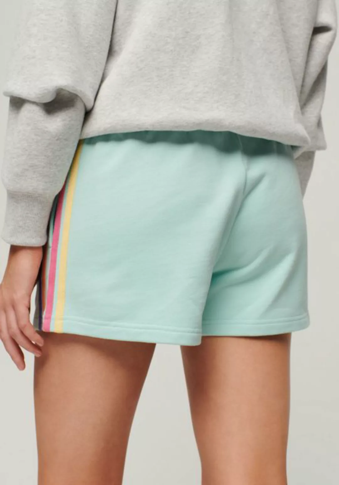 Superdry Sweatshorts RAINBOW SIDE STRIPE LOGO SHORT günstig online kaufen