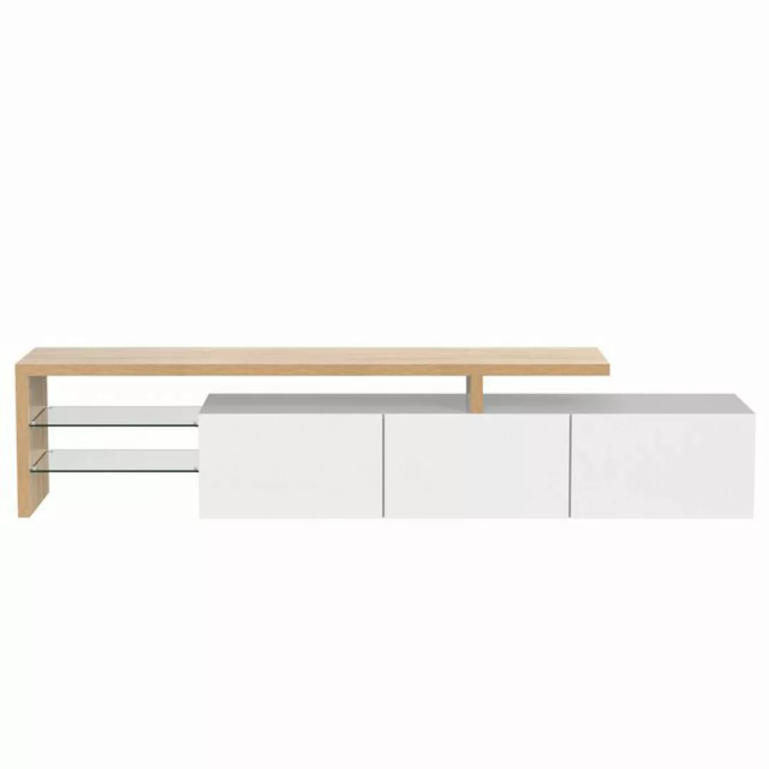 Celya TV-Schrank Modernes TV-Schrank-Design LED-Beleuchtung,praktischer Sta günstig online kaufen