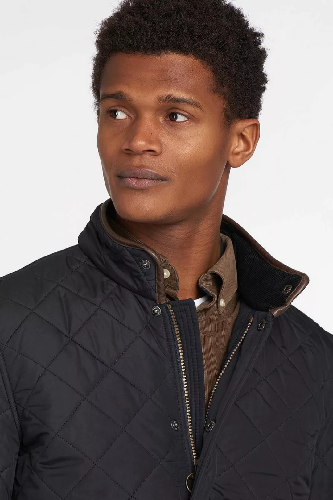 Barbour Quilted Jacke Powell Navy - Größe XXL günstig online kaufen