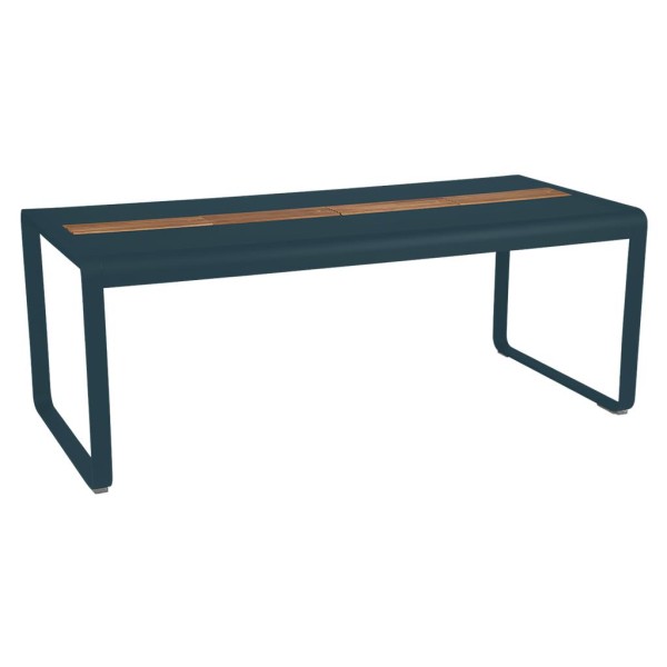 Bellevie Tisch 196 x 90cm mit Aufbewahrung Acapulcoblau günstig online kaufen