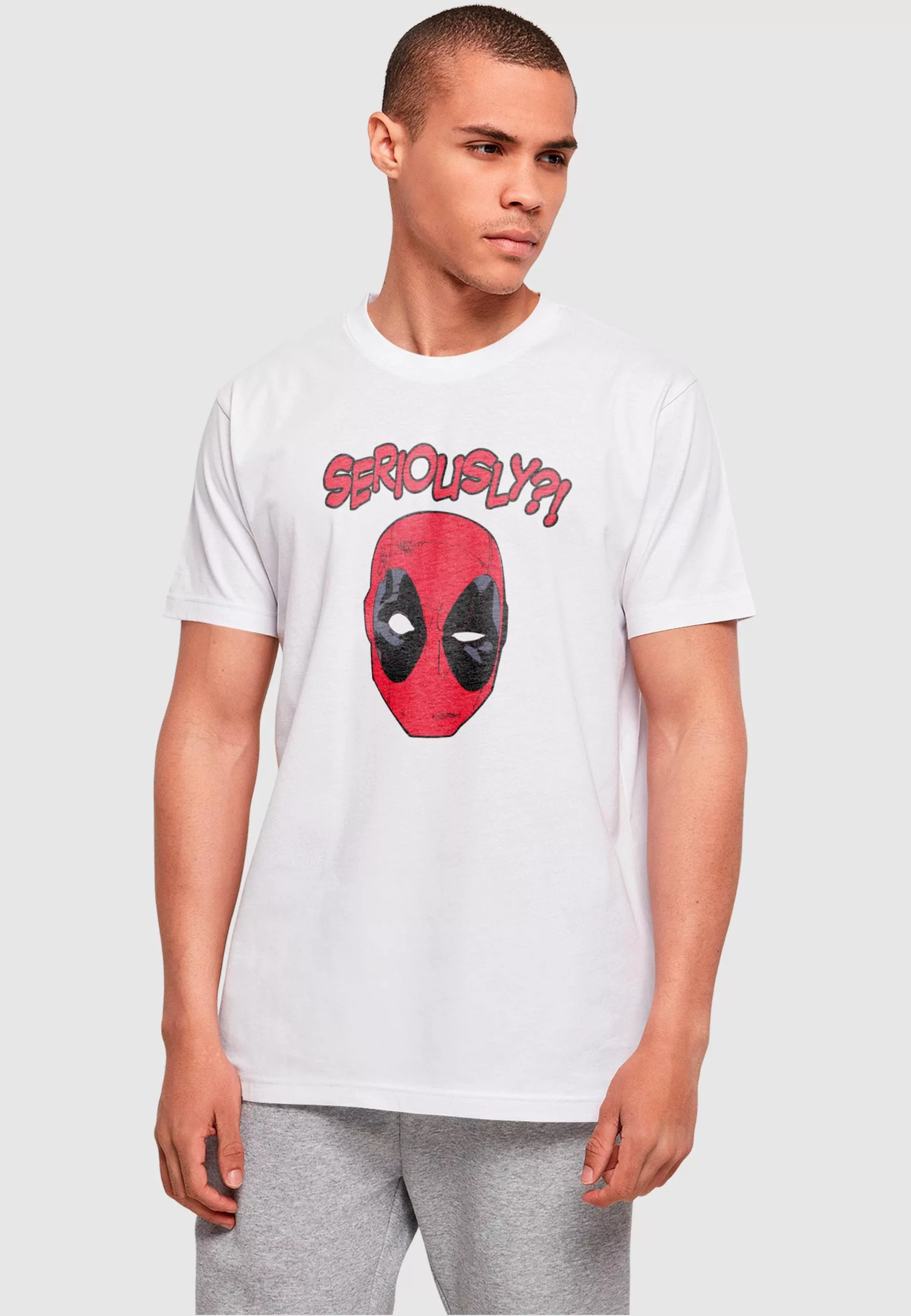 ABSOLUTE CULT T-Shirt "ABSOLUTE CULT Herren Deadpool - Seriously T-Shirt" günstig online kaufen