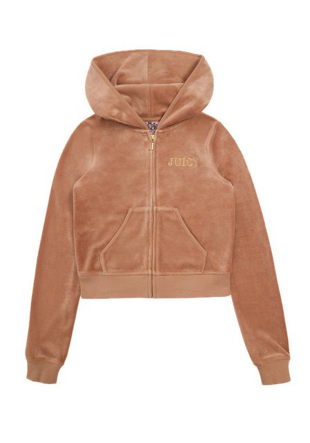 Juicy Couture Kapuzennickijacke HERITAGE CROWN ROBYN HOODIE Damen Trainings günstig online kaufen