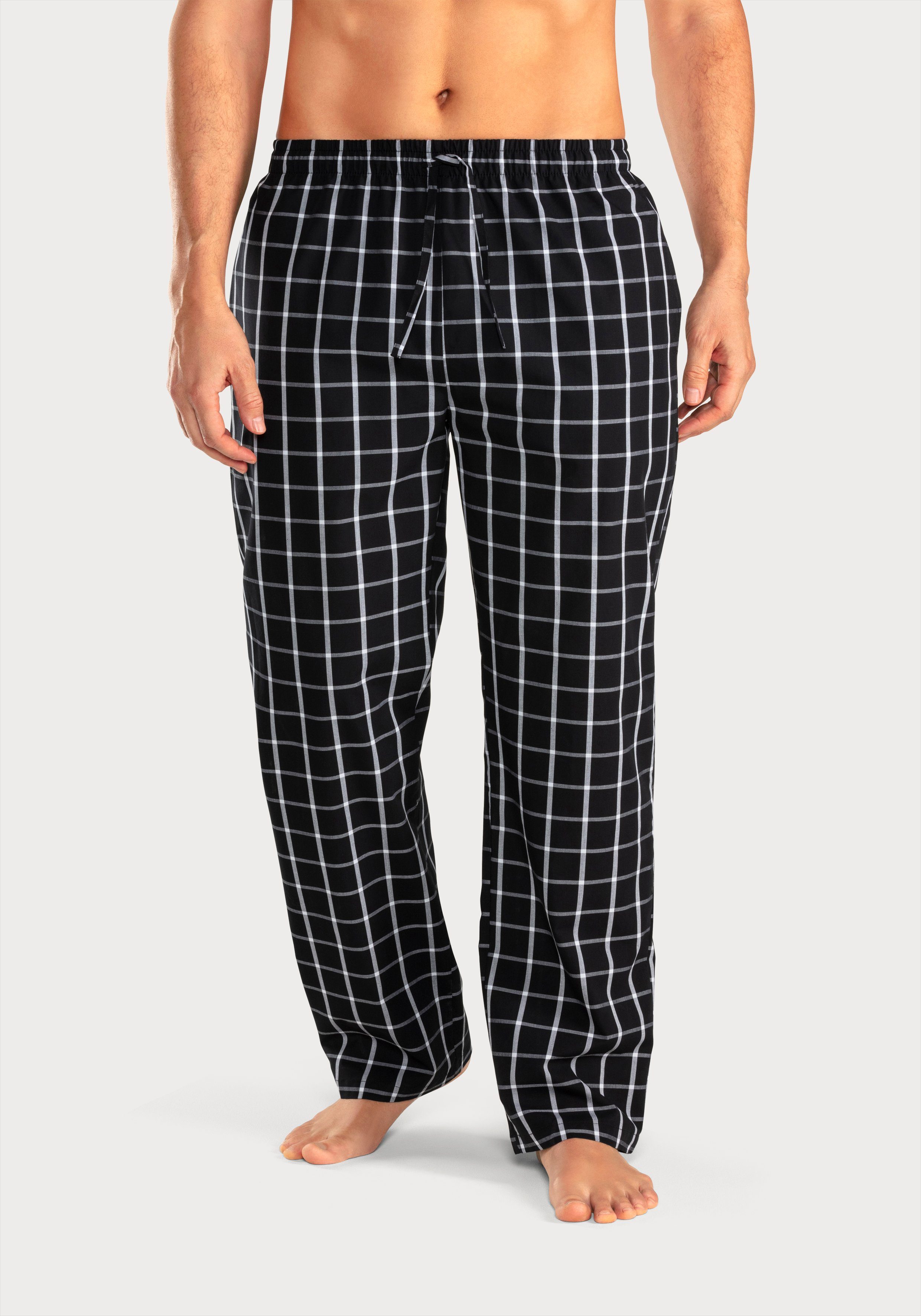 AUTHENTIC LE JOGGER Pyjamahose, mit Seitentaschen und Bindeband günstig online kaufen
