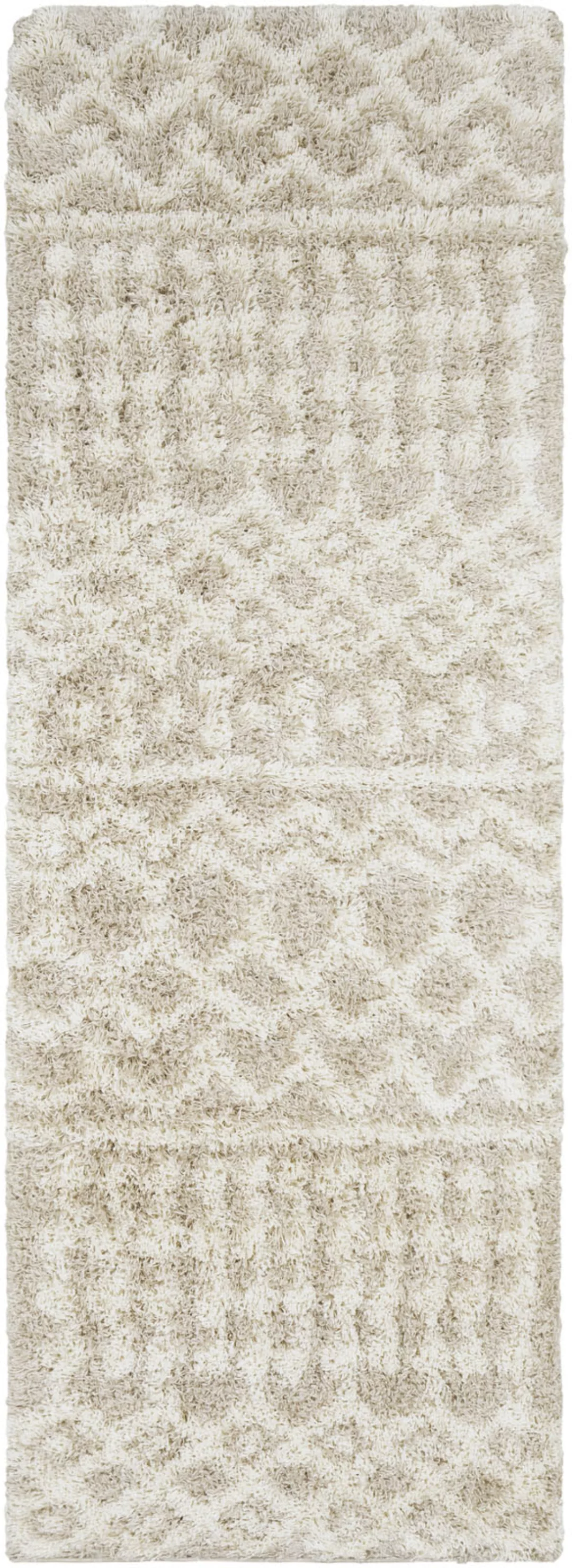 Surya Hochflor-Läufer »DUBAI«, rechteckig, 52 mm Höhe, Flauschig, Langflor, günstig online kaufen