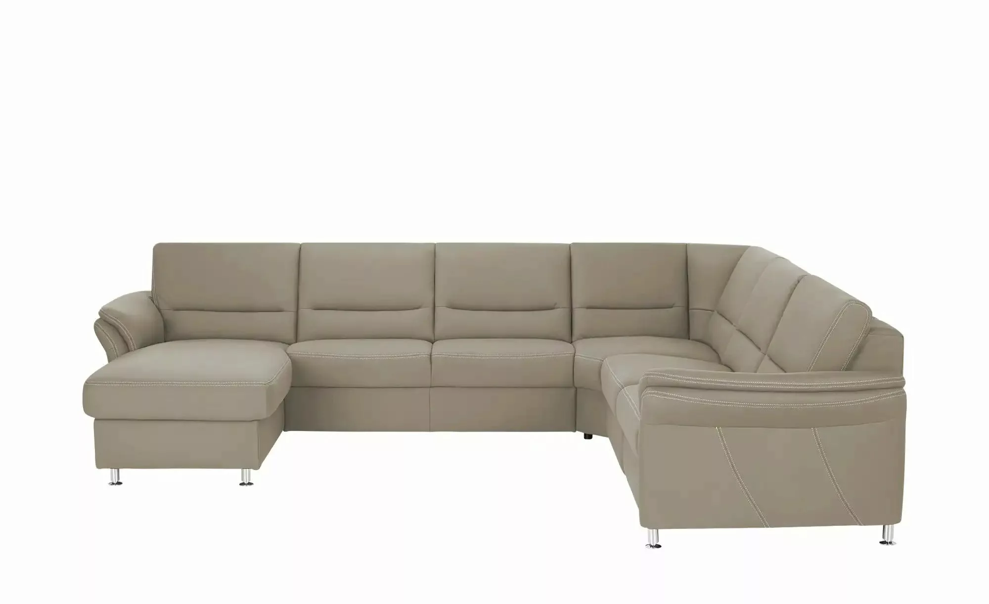 meinSofa Wohnlandschaft   Donald  ¦ grau ¦ Maße (cm): B: 330 H: 89 T: 262.0 günstig online kaufen