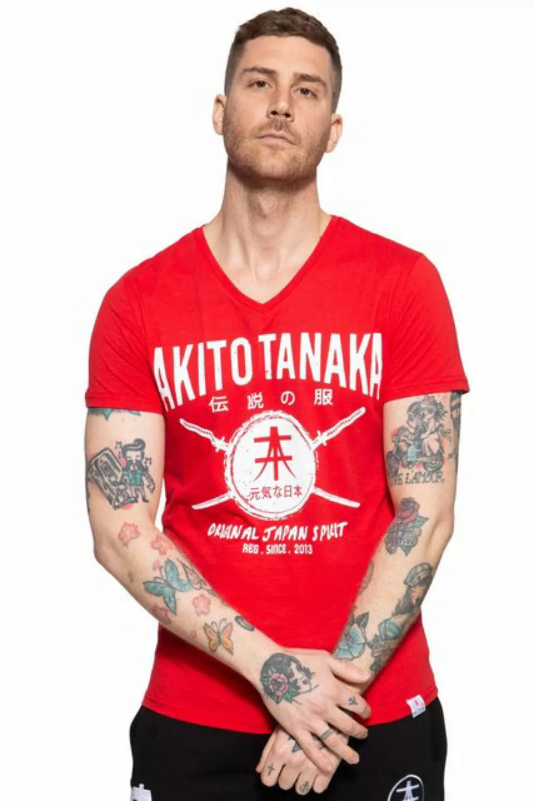 Akito Tanaka T-Shirt Sword Area (1-tlg) mit Frontprint günstig online kaufen